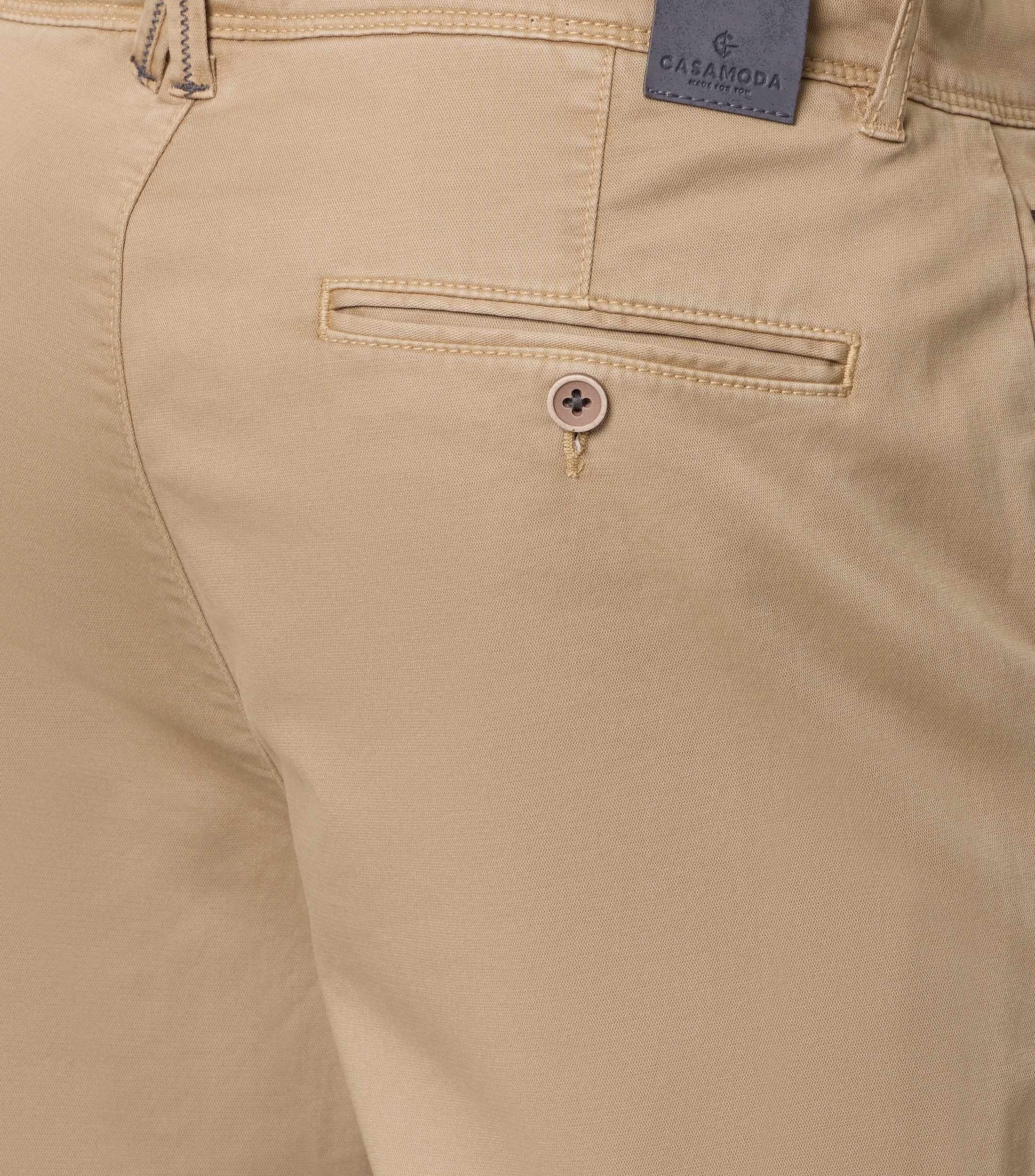CASAMODA 5-Pocket-Hose Chino garment dyed