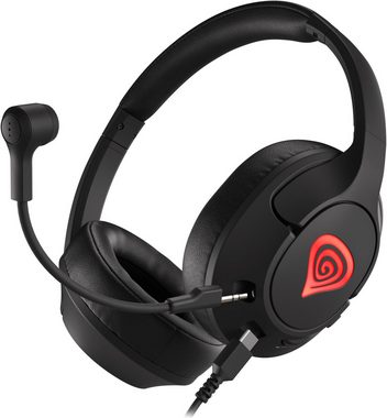 Genesis ARGON 800 (7.1) kabelgeb. schwarz Gaming-Headset (Freisprechfunktion, Mikrofon abnehmbar, Rauschunterdrückung)