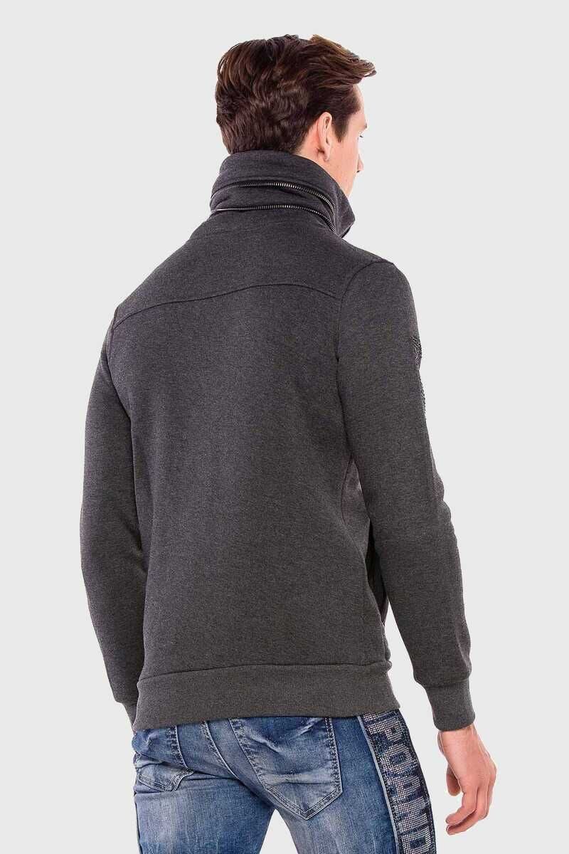 Cipo & Baxx Sweatshirt Sweatshirts (1-tlg) mit hohem Kragen günstig online kaufen