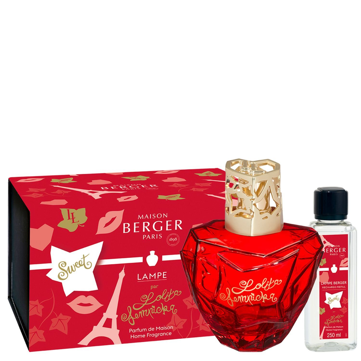 MAISON BERGER PARIS Duftlampe Geschenkset Lolita Lempicka Sweet Rouge
