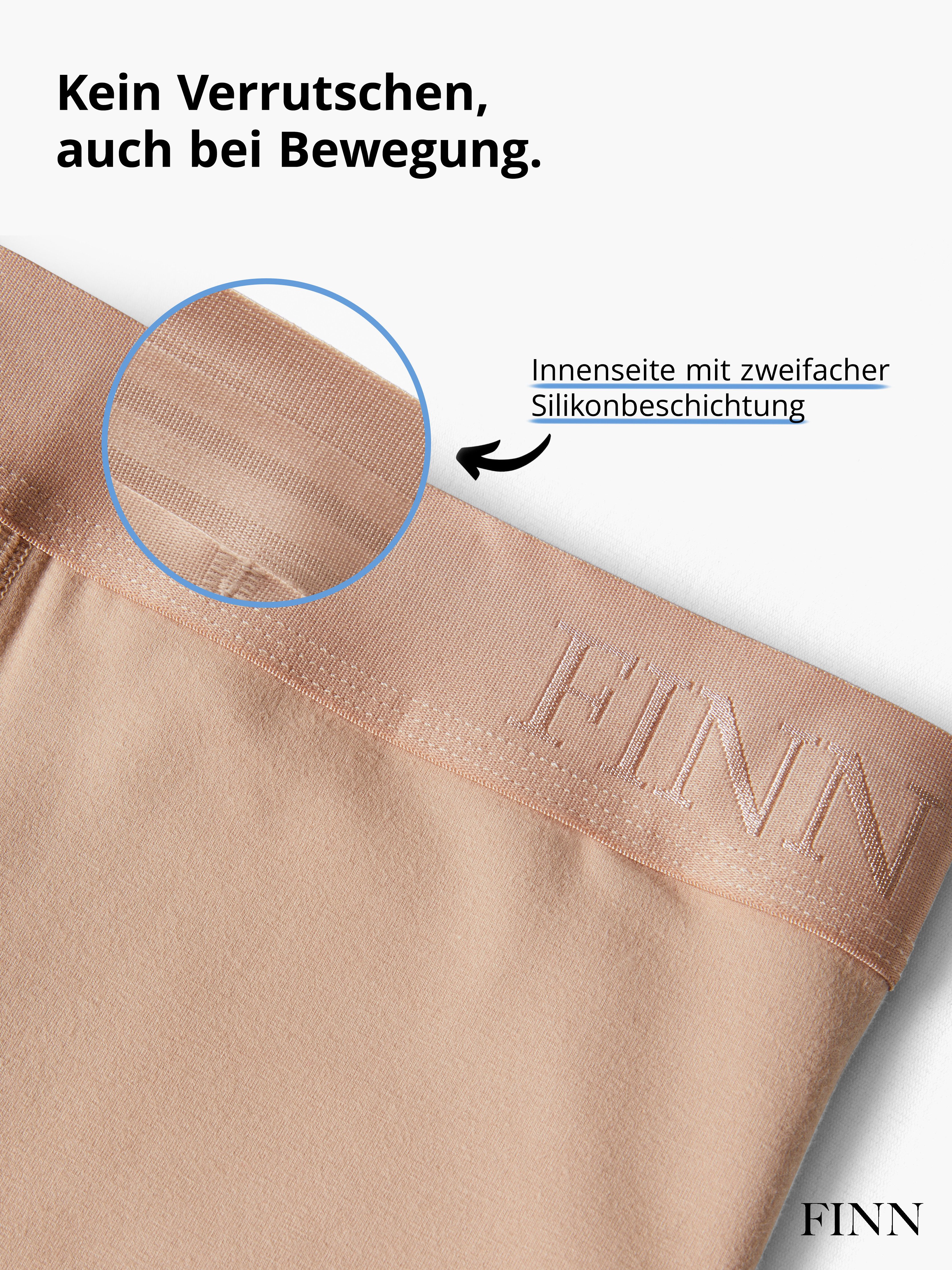 FINN Design Shapinghose Kompressions-Gürtel Herren - Shapewear Bauchbinde aus Baumwolle Starker Body-Shaper für einen flacheren Bauch – Bild 4 von 5