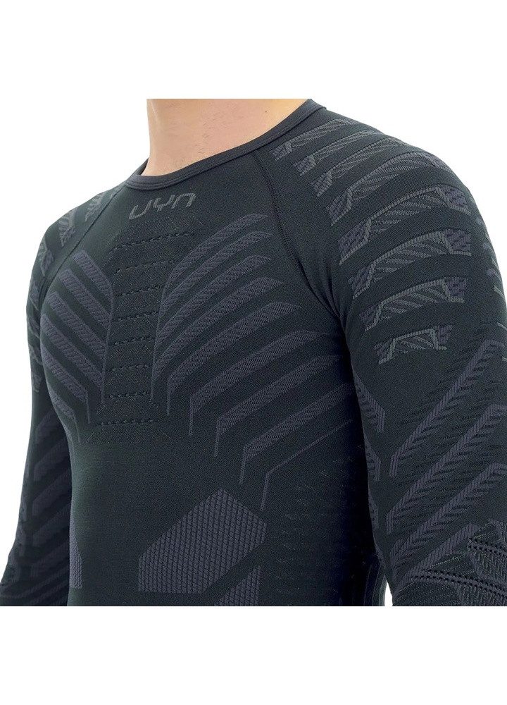 UYN Langarmshirt Funktionsunterwäsche Resilyon Round-Neck (aus biobasiertem NATEX)