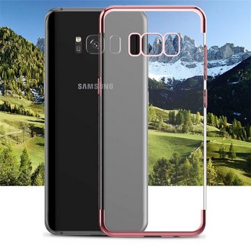 CoolGadget Handyhülle Slim Case Farbrand für Samsung Galaxy J3 2017 5 Zoll, Hülle Silikon Cover für Samsung J3 2017 Schutzhülle