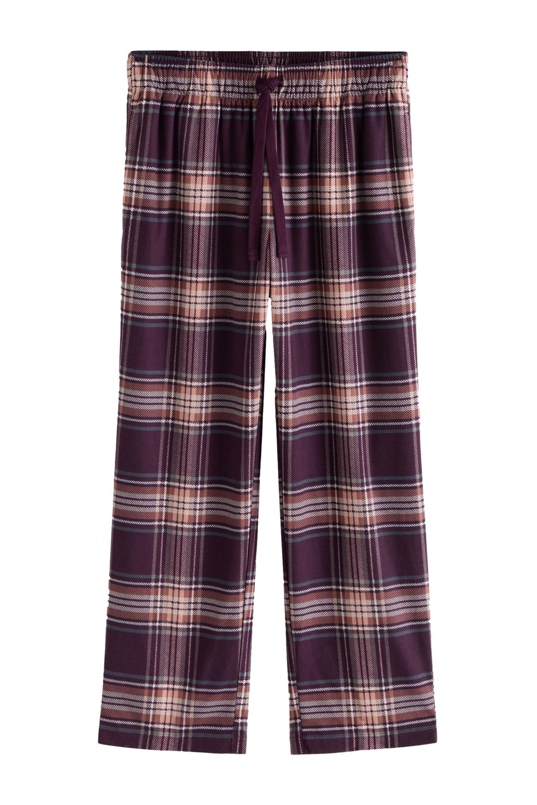 Next Pyjamahose Gemütliche, karierte Schlafanzughose aus Jersey (1-tlg)