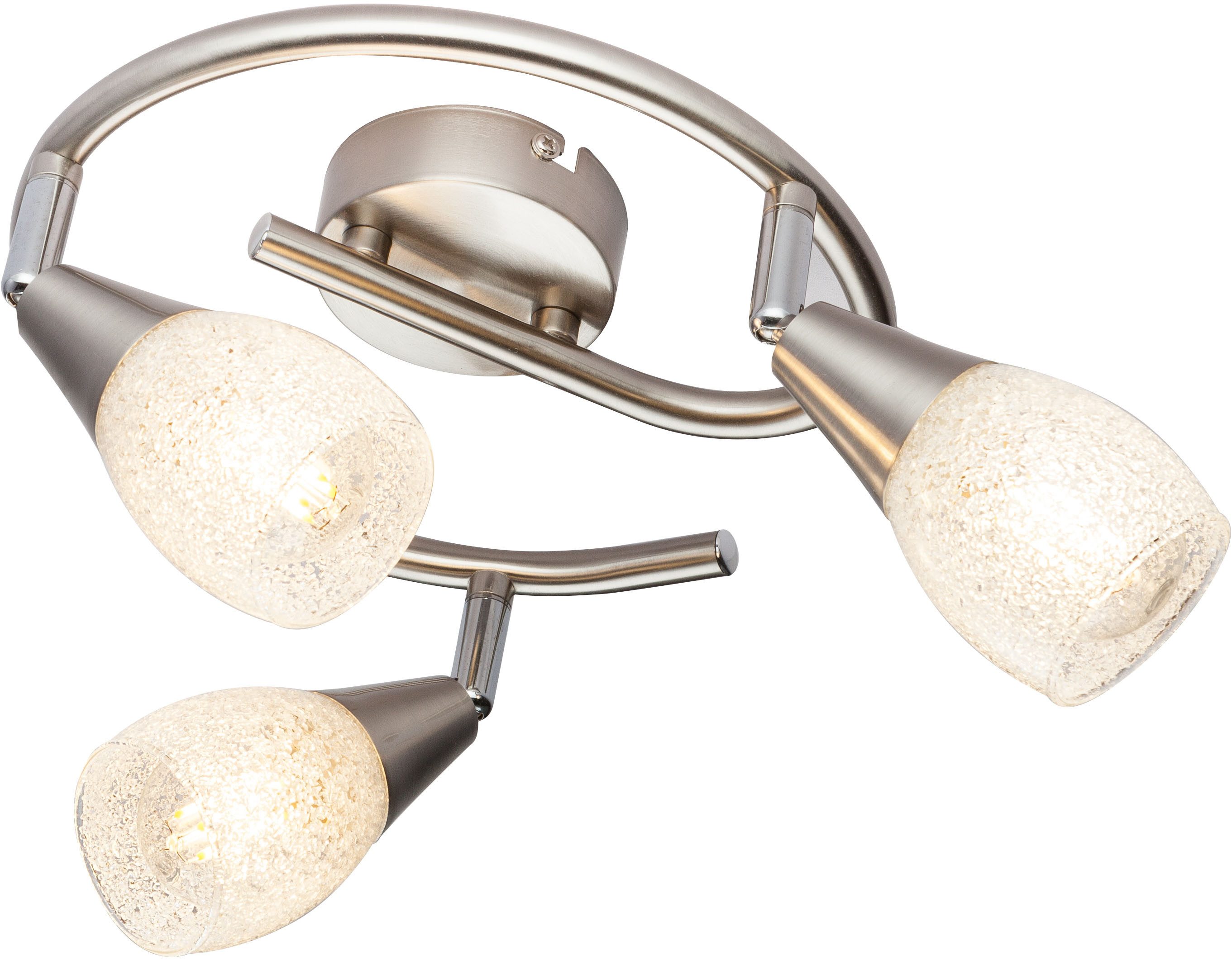 GLOBO LIGHTING Deckenstrahler FRANZISKA, ohne Leuchtmittel, Deckenspot/Flur/Wohnzimmer/Schlafzimmer