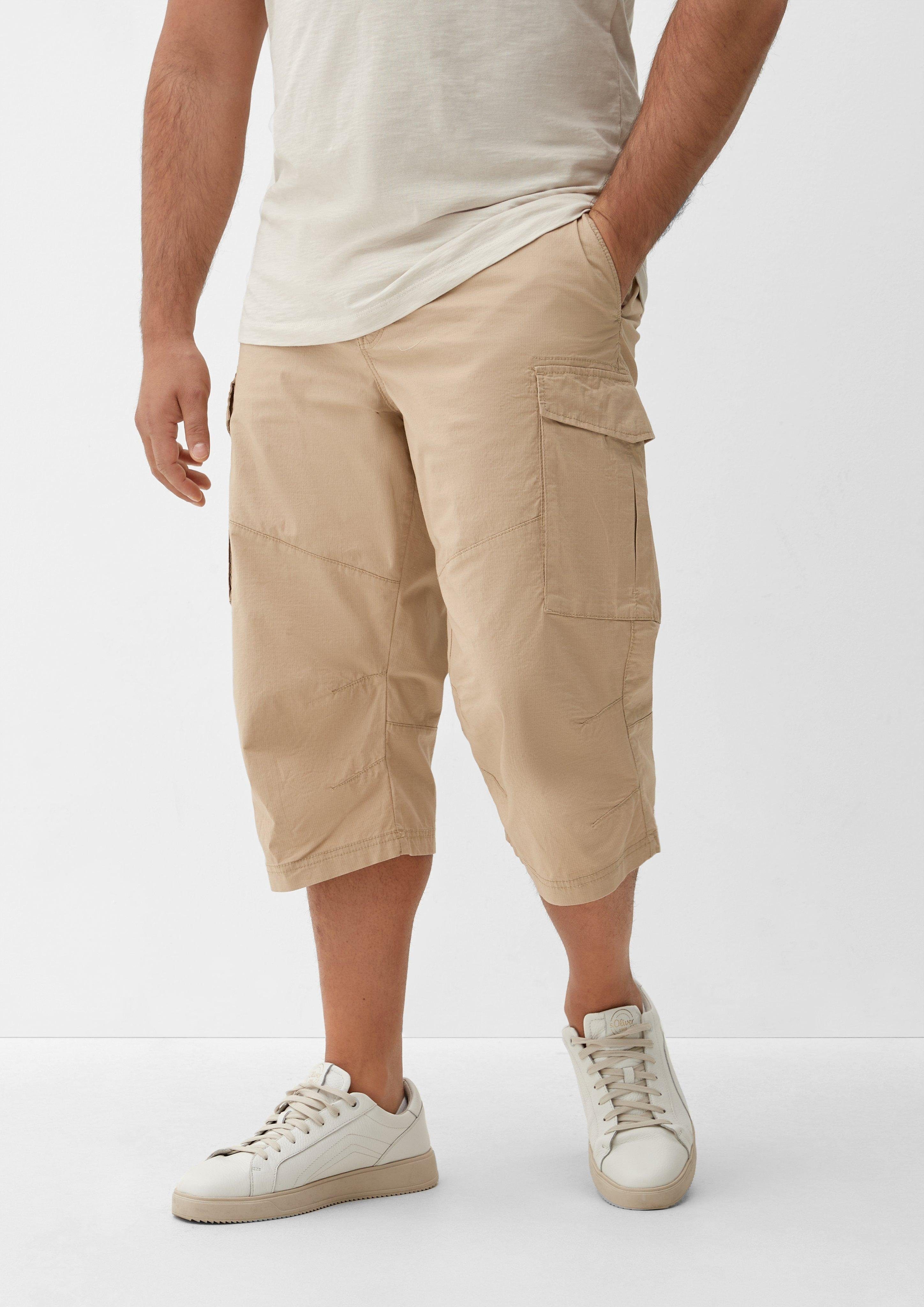 Bermuda sandstein Bermudas s.Oliver Cargotaschen mit Relaxed: