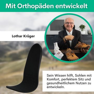 Freiluftkind ErgoFlex-Einlegesohlen Sneaker Komfort Einlegesohle