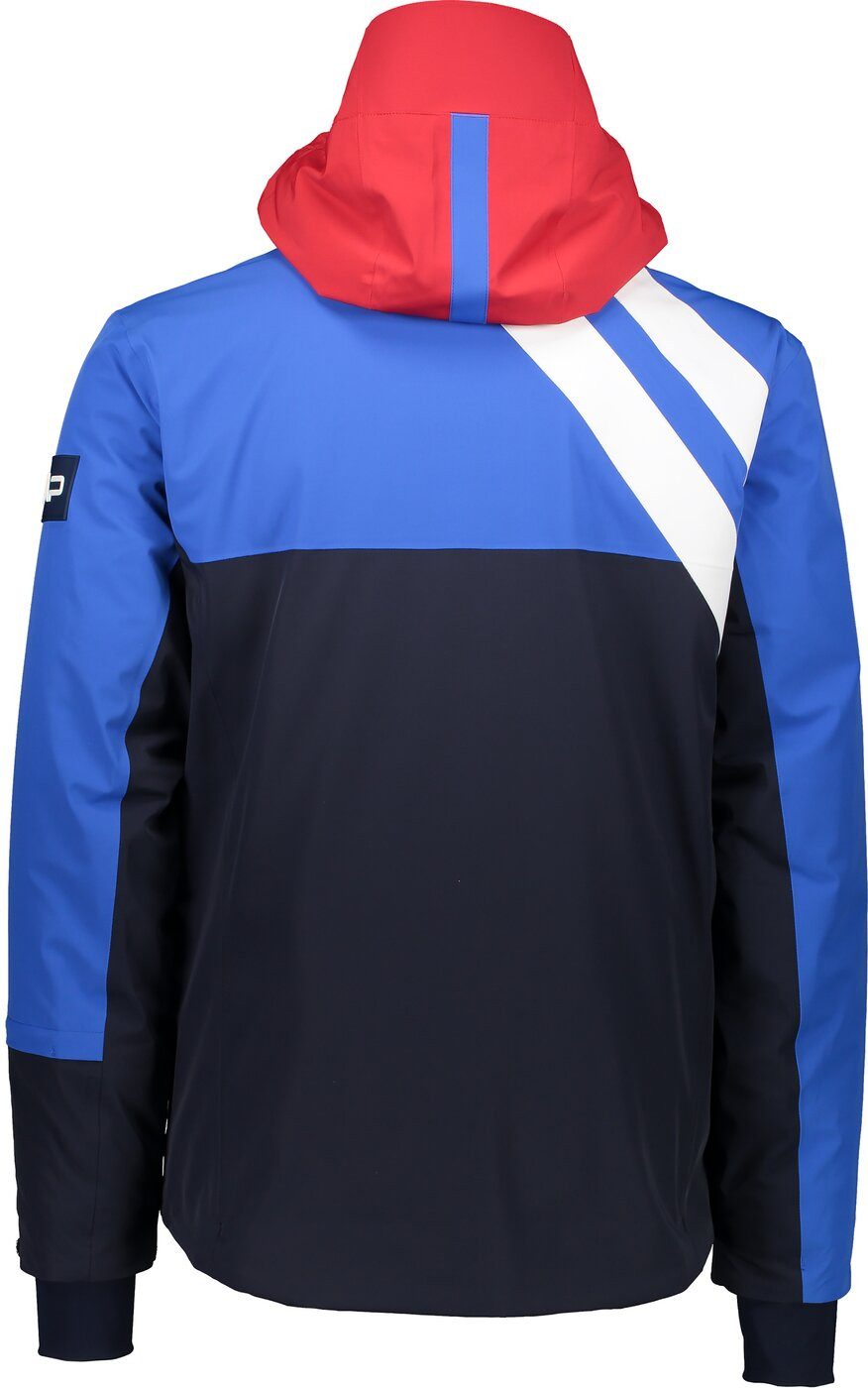 CMP Skijacke MAN JACKET ZIP HOOD N950 BLACK BLUE