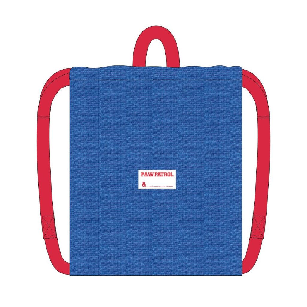 PAW PATROL Kinderrucksack Paw Patrol Blue Turnbeutel, Rucksack 33 cm (1-tlg)