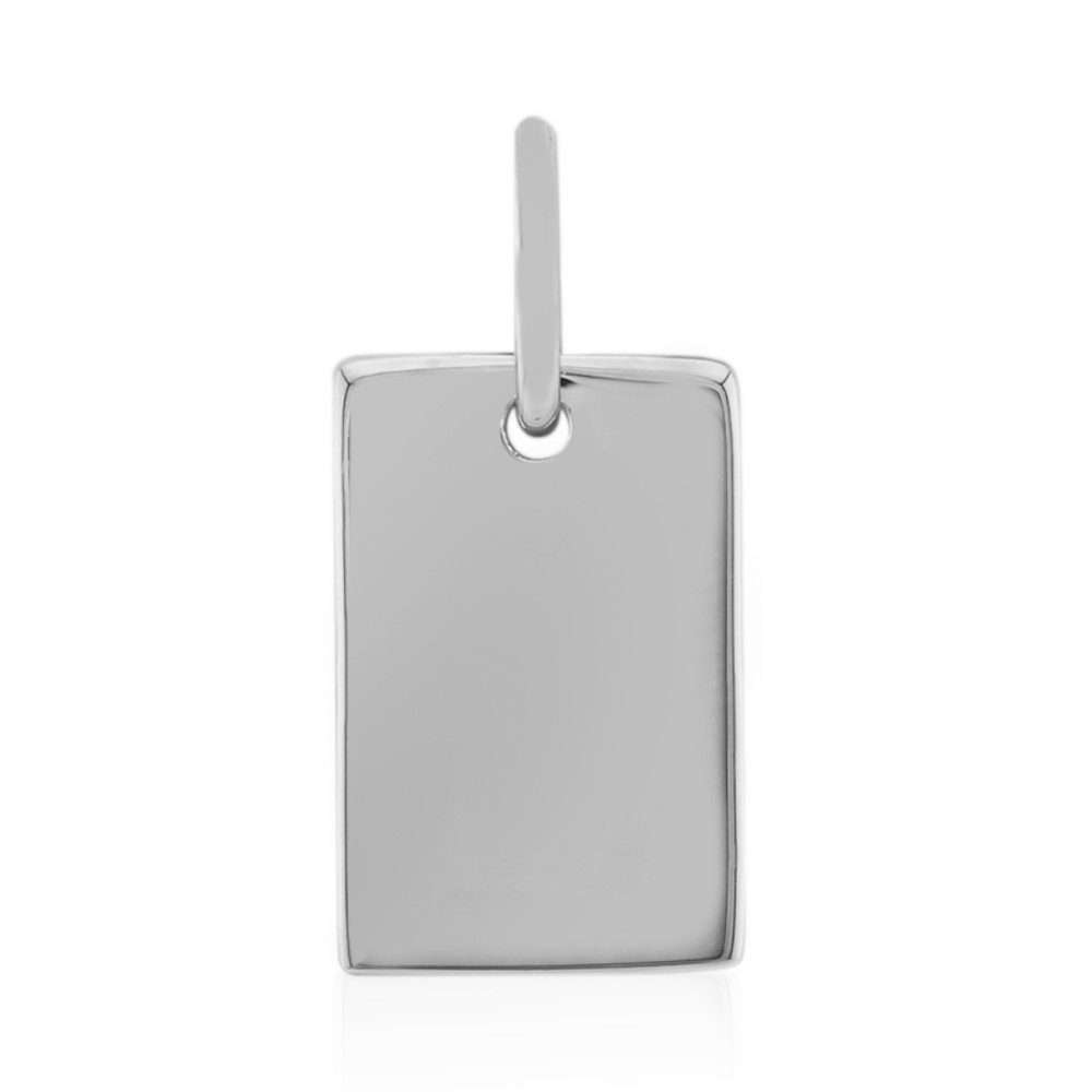Cavill Кулоны Cavill 925 Sterlingsilber Anhänger platinierter Rechteck, elegant (1-tlg)