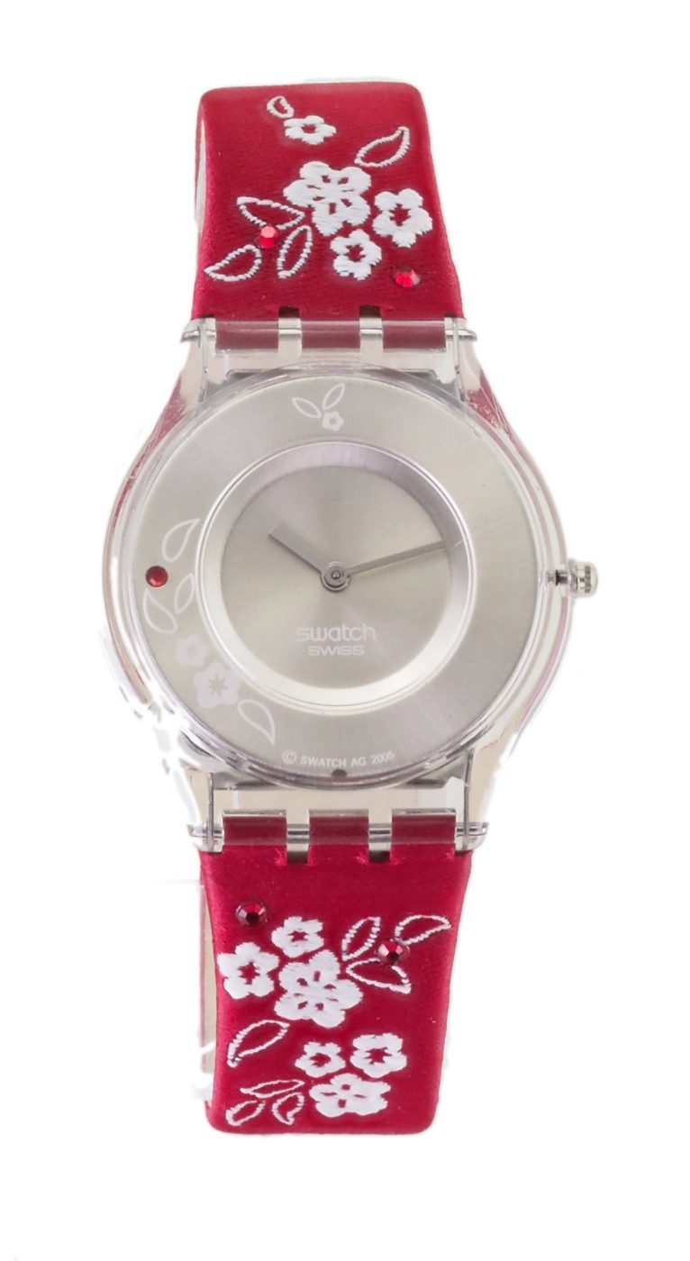 Swatch Quarzuhr Swatch Damen Quarz Uhr SFK267 CHINESE GARDEN X82