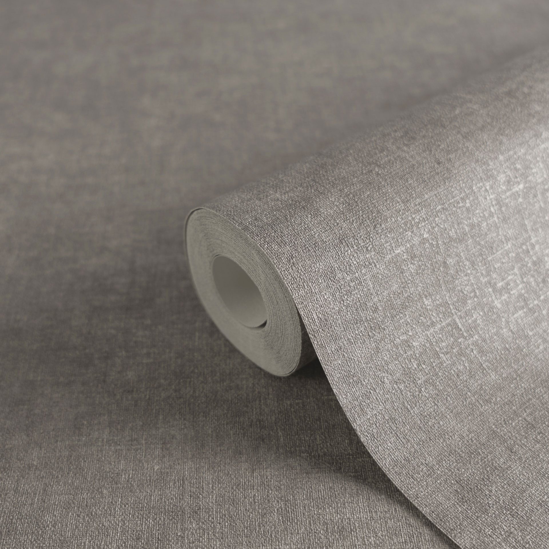 living walls Vliestapete Smart Surfaces einfarbige Tapete Unitapete Struktur-Optik Landhaus, strukturiert, matt, (1 St), Vliestapete Textil-Optik für Schlafzimmer Küche Wohnzimmer Uni Design