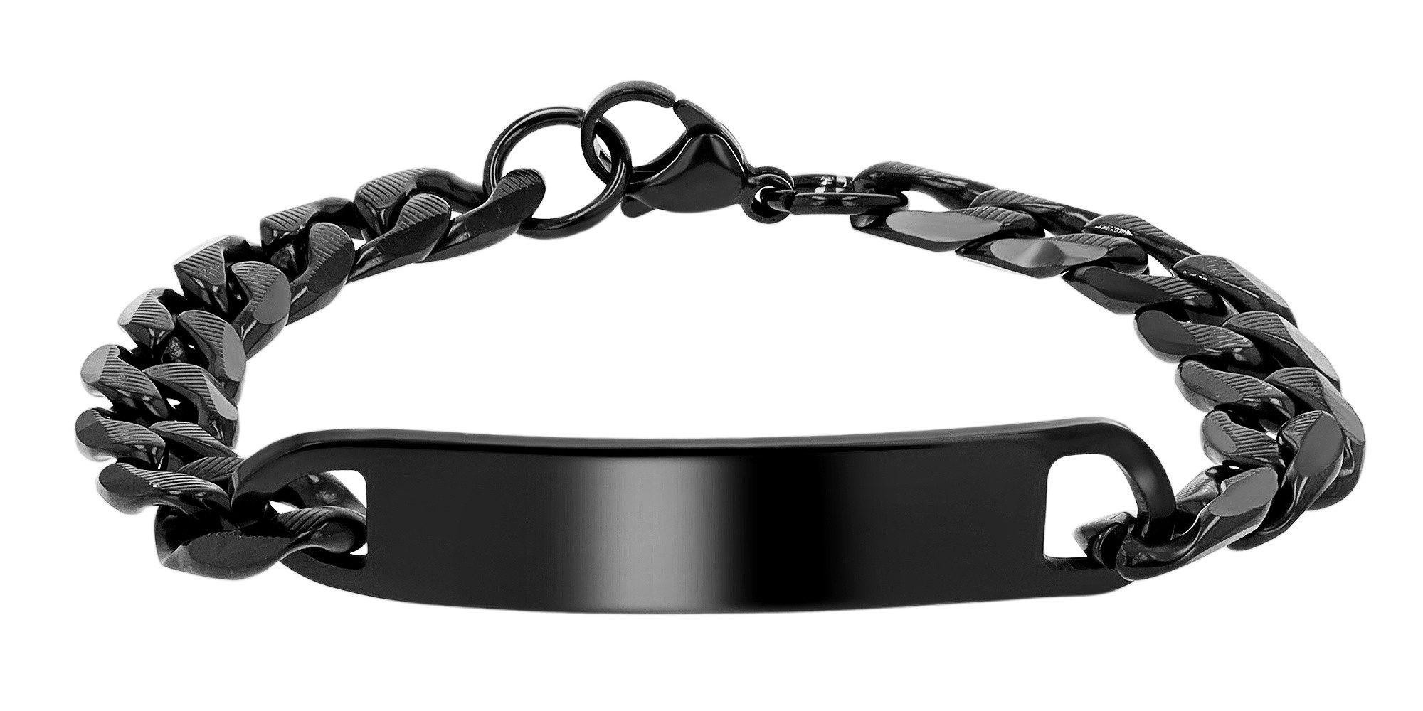Armband Armband – Panzerarmband aus Edelstahl 21 cm