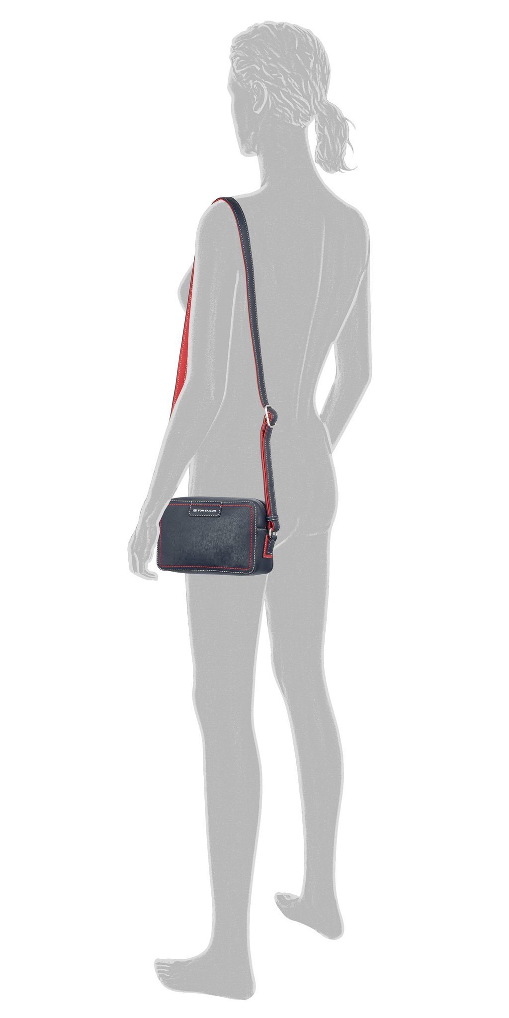 TOM TAILOR Umhängetasche TOM TAILOR MIRI MARE CAMERA BAG 3410 - Umhängetasche - mixed maritim