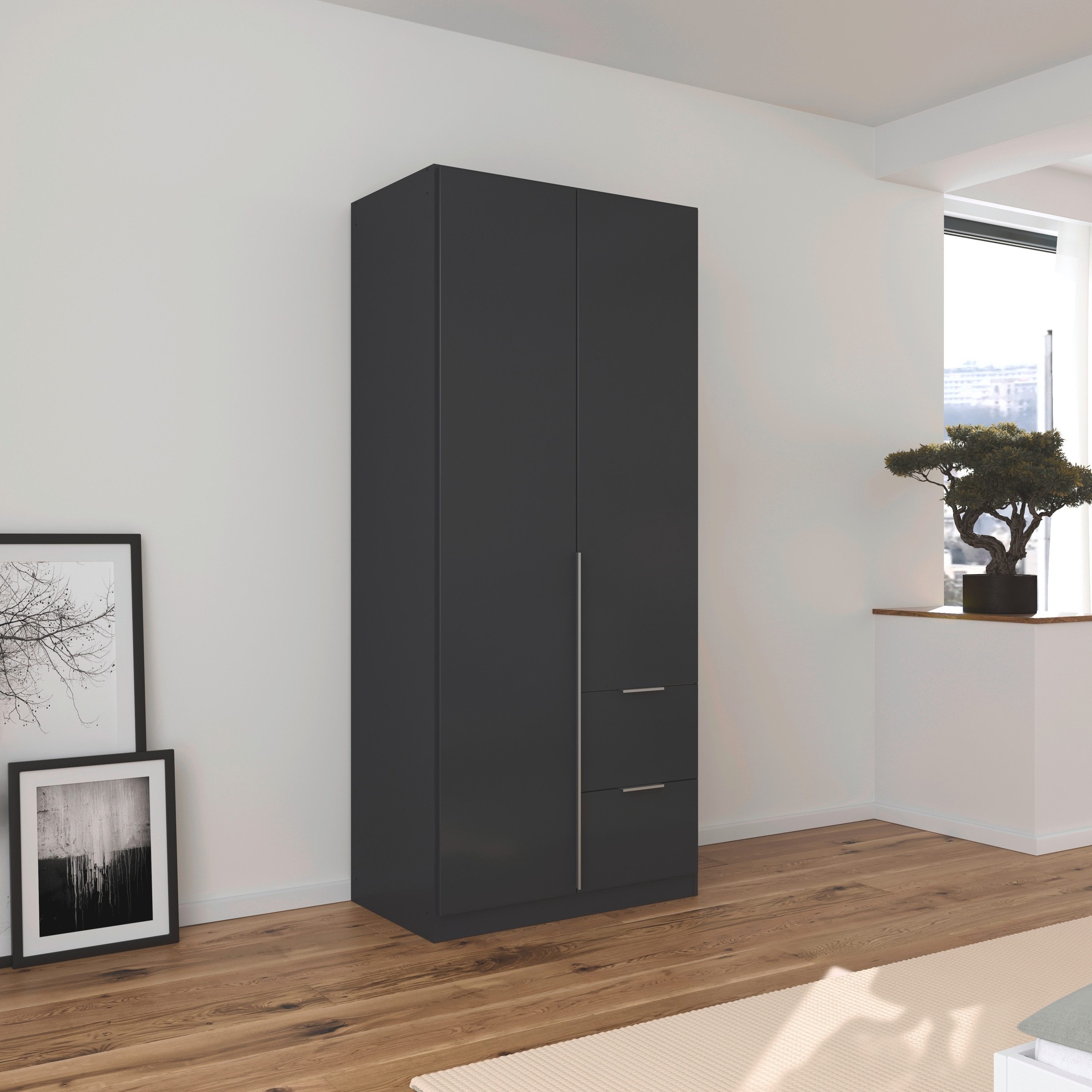rauch Drehtürenschrank Kleiderschrank Schrank Garderobe AGORDO günstig online kaufen