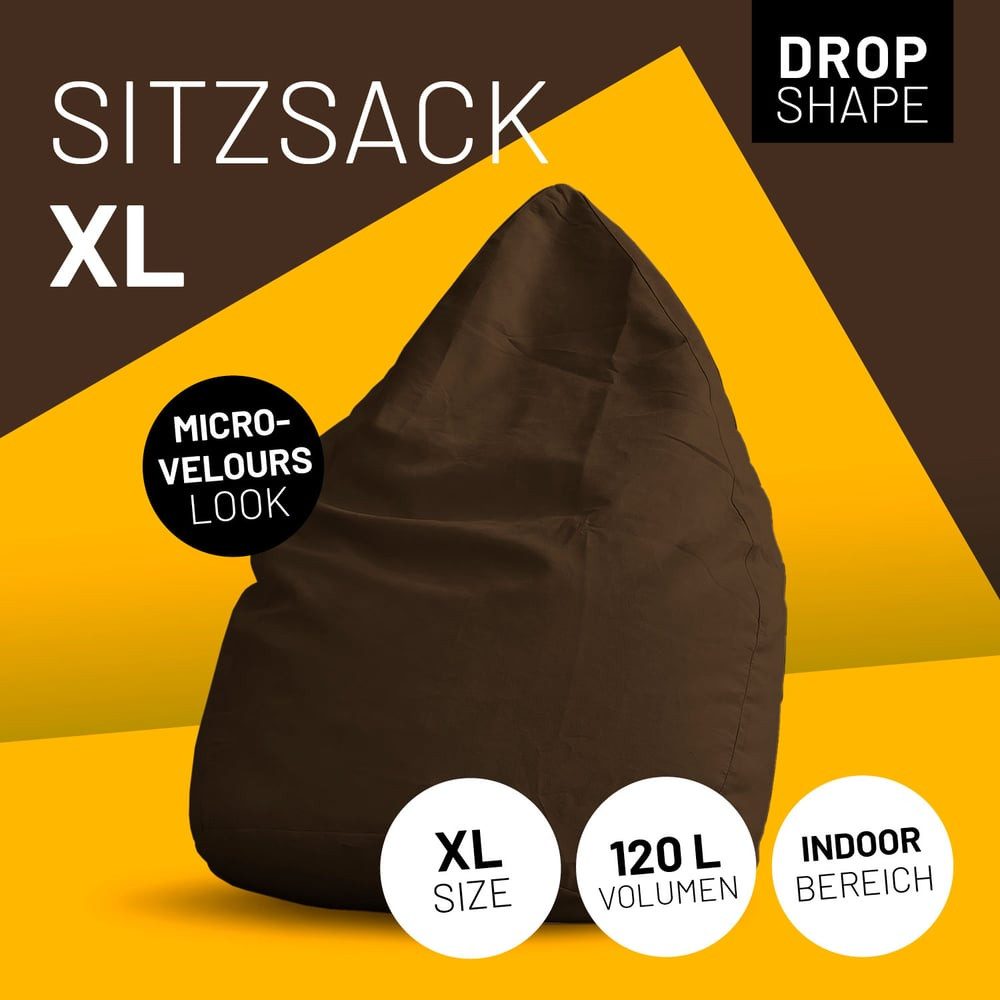 Lumaland Sitzsack Luxury XL Sitzsack (1 günstig online kaufen