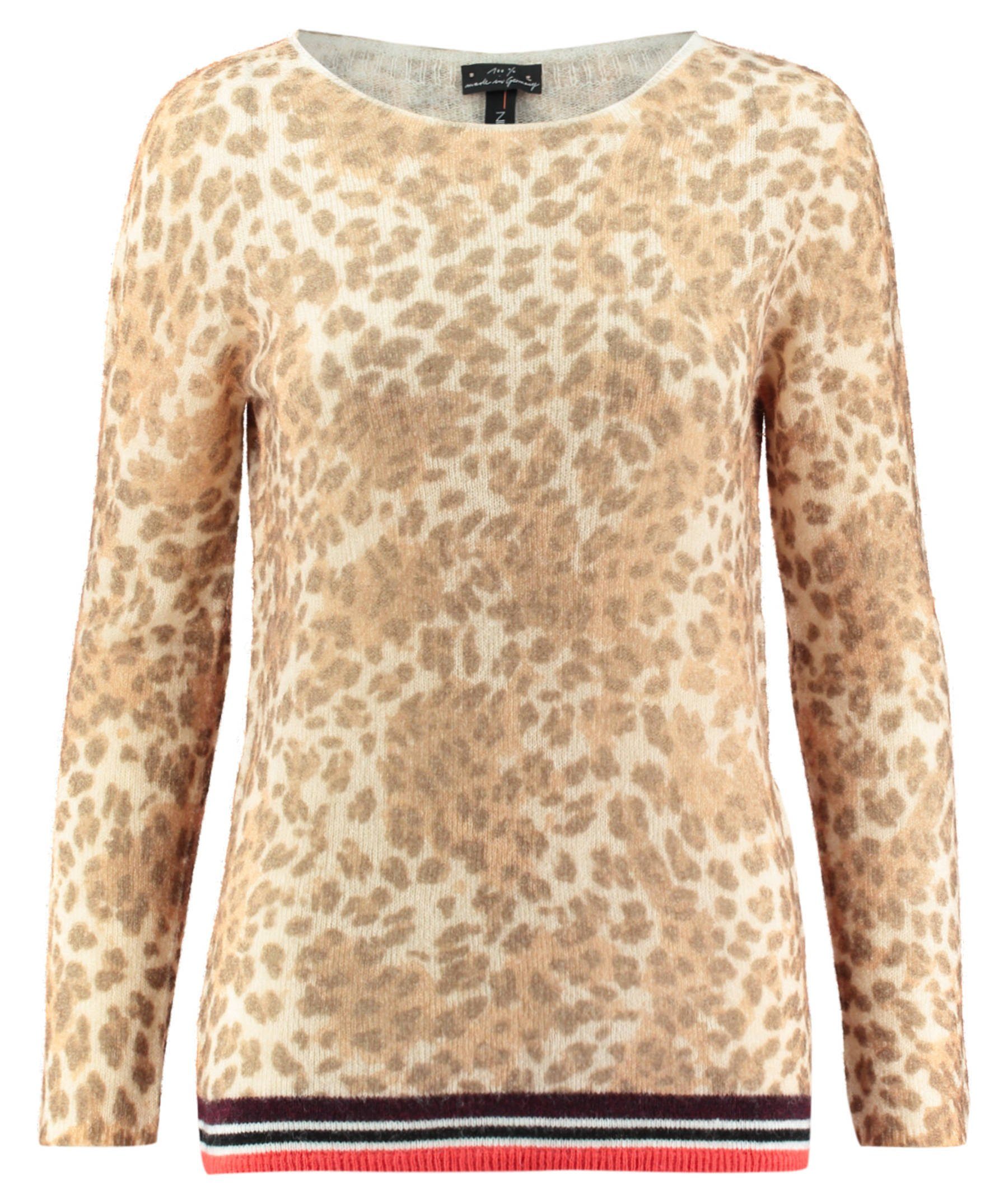 Rundhalspullover Sweater Camel