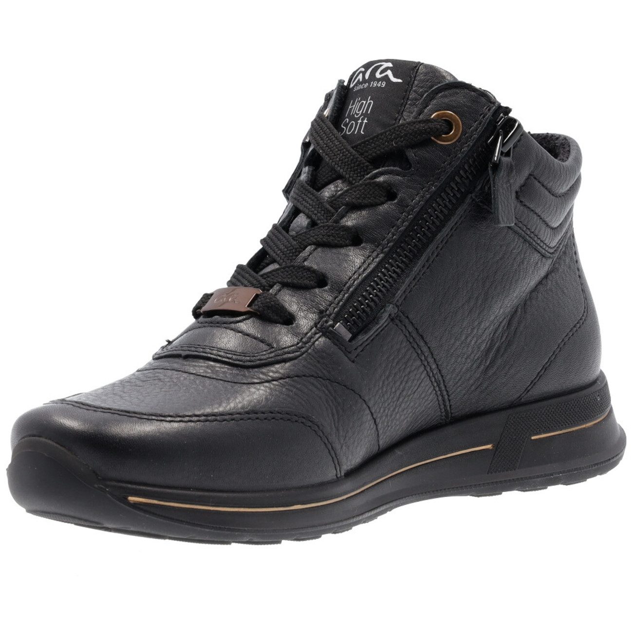 Ara Ara Damen Schnürboot in schwarz Schnürboots