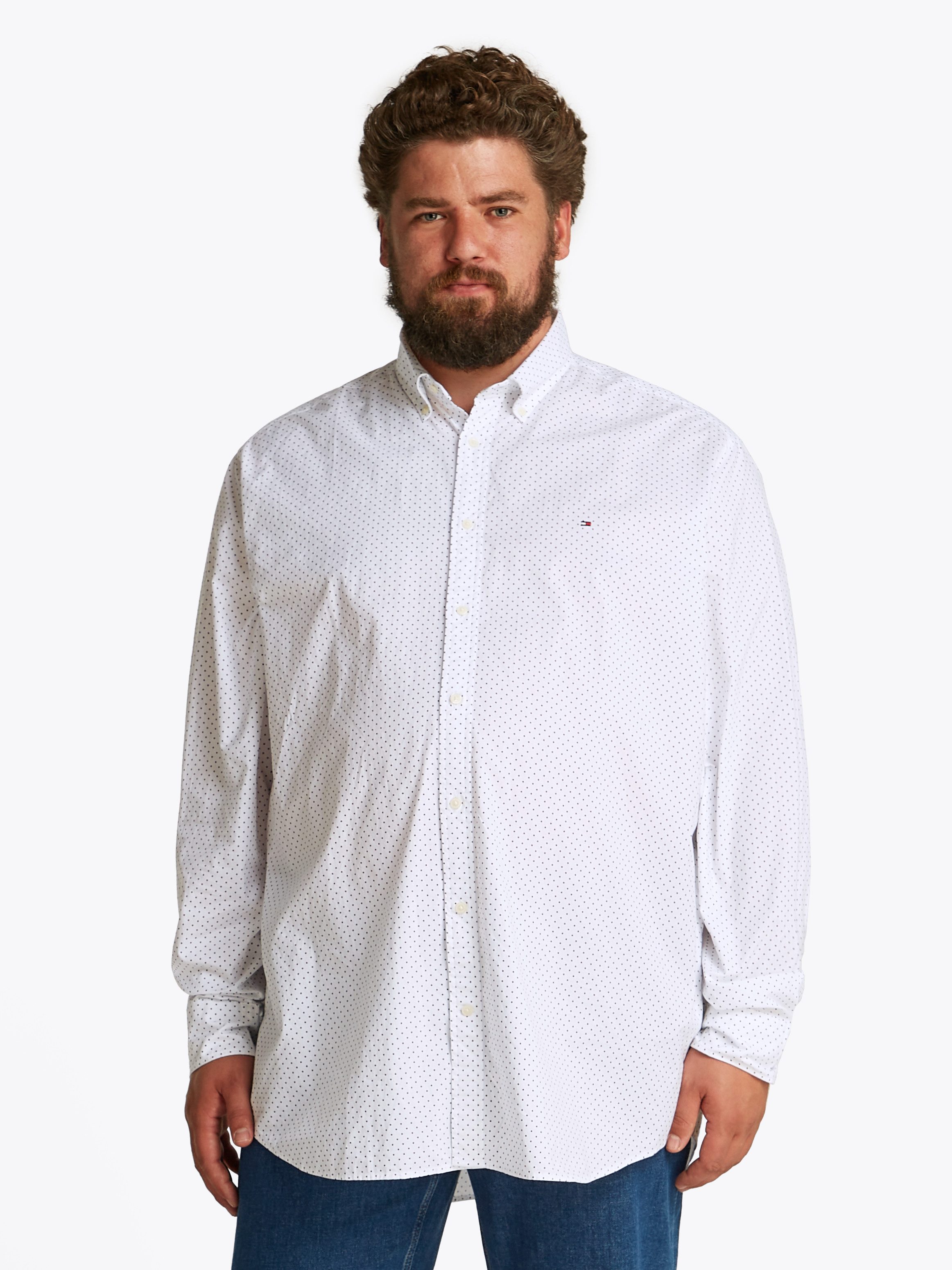 Tommy Hilfiger Big & Tall Langarmhemd günstig online kaufen