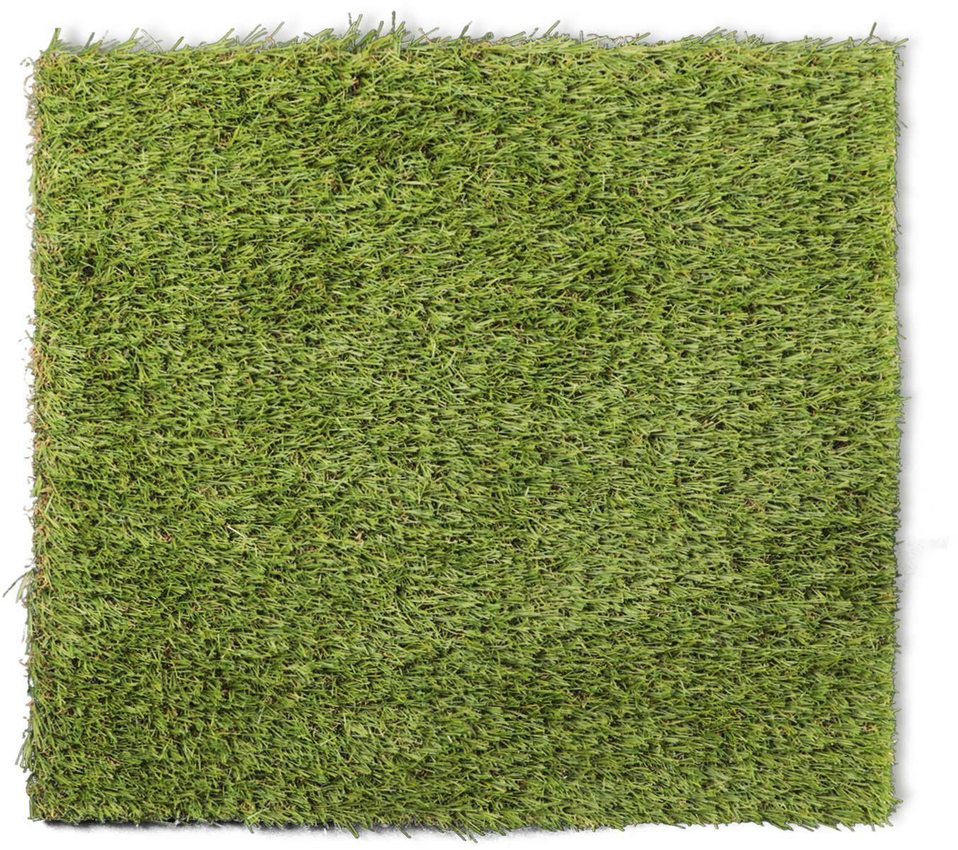 Primaflor-Ideen in Textil Platzset, (Set, 4-St), Deko-Matte in Gras-Optik, Größe 33x33 cm