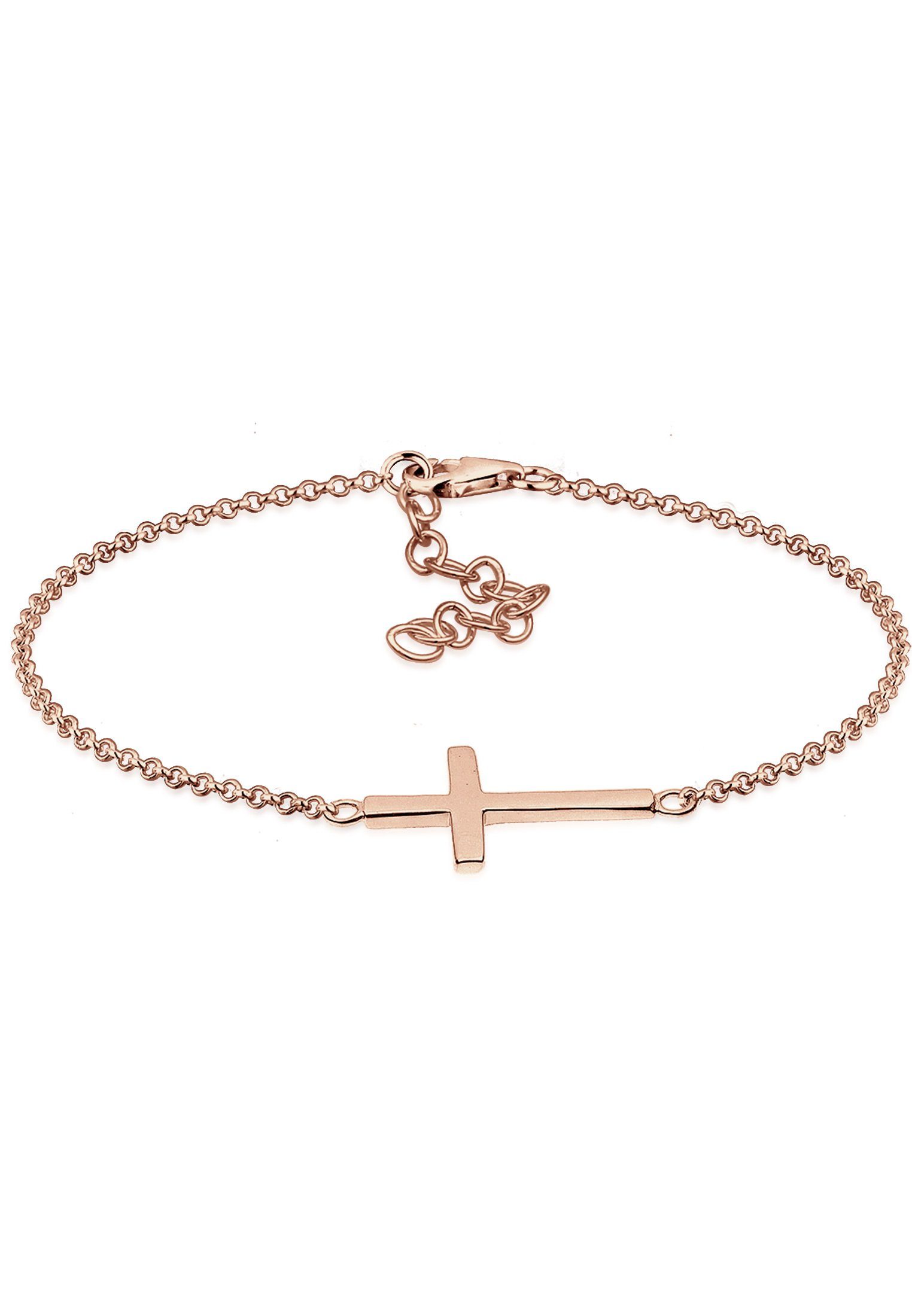 Elli Armband Kreuz Horizontal Schlicht 925 günstig online kaufen