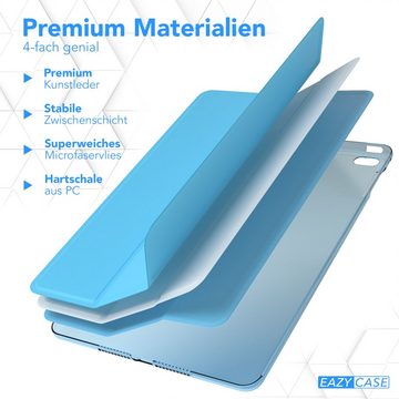 EAZY CASE Tablet-Hülle Smart Case für Apple iPad Mini 4. / 5. Generation 7,9 Zoll, Klapphülle mit Standfunktion Tablet Hülle Book Case kratzfest Hellblau