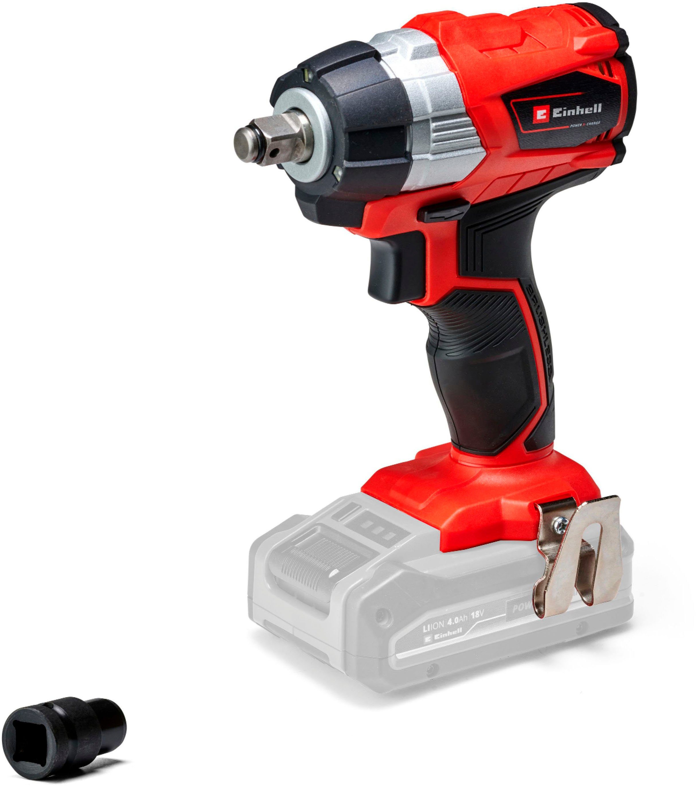 Einhell Akku-Schlagbohrschrauber TP-CW 18 Li BL-Solo, max. 2900 U/min, Power X-Change, 215 Nm, ohne Akku und Ladegerät