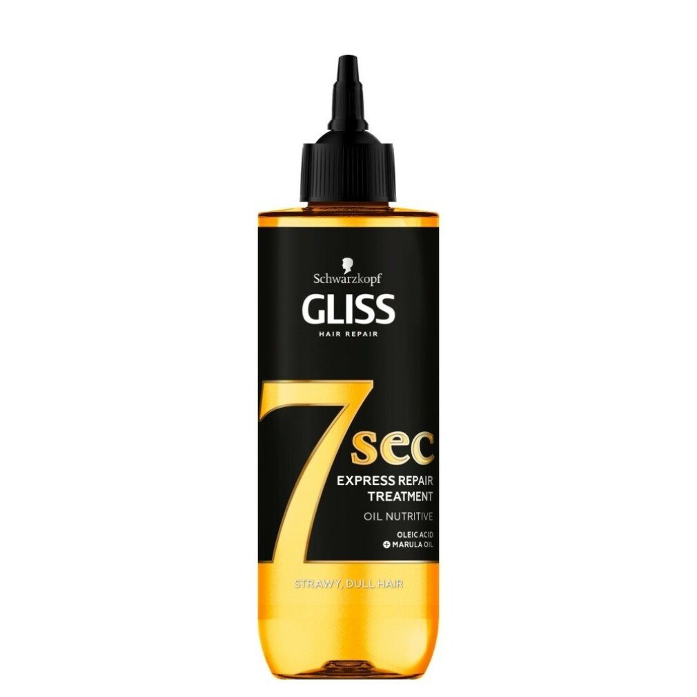 Gliss Kur Haarkur GLISS 7sec Express Repair Treatment Oil Nützliche Haarkur 200ml