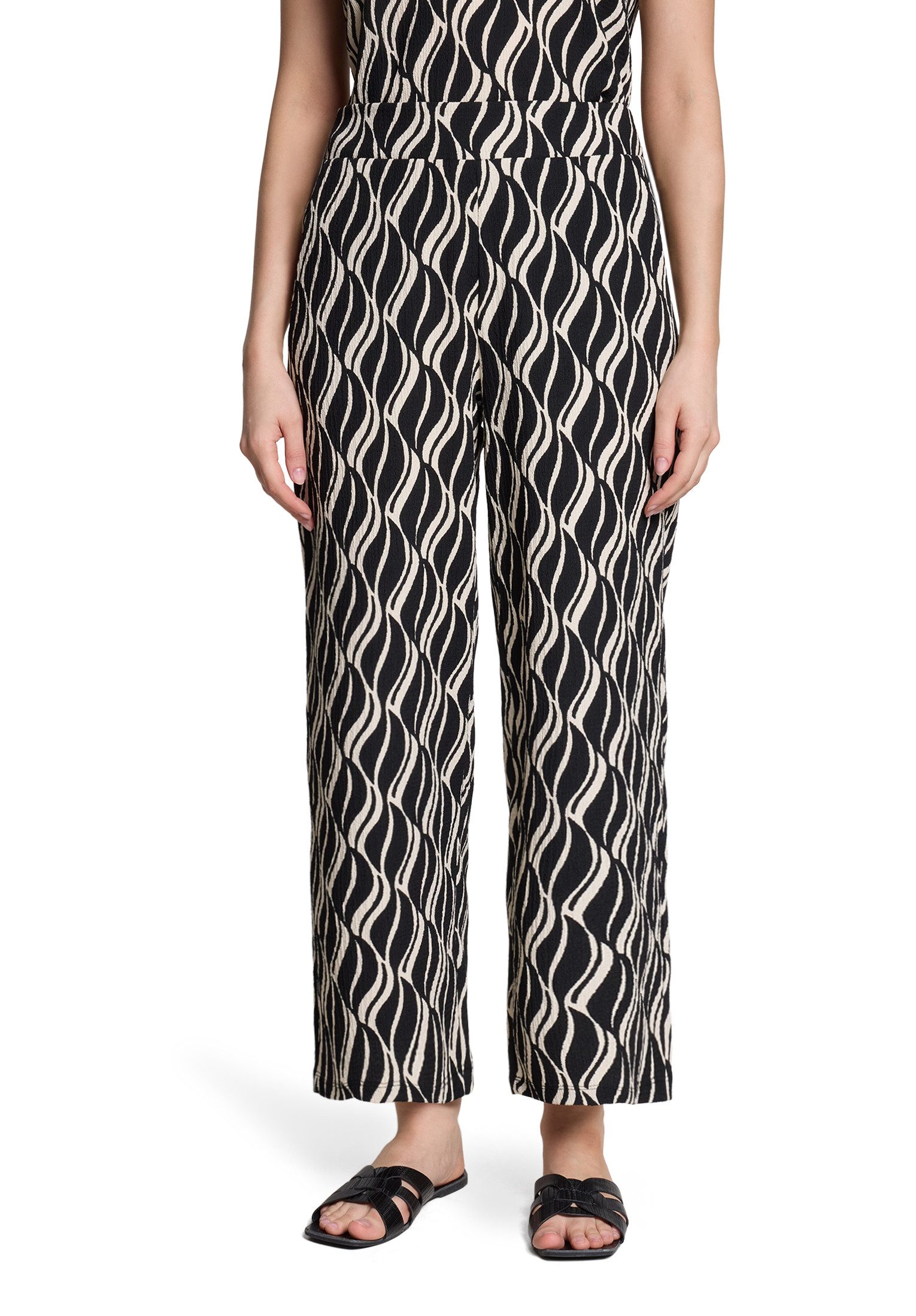 Marlene-Hose Damen mit elastischem Bund