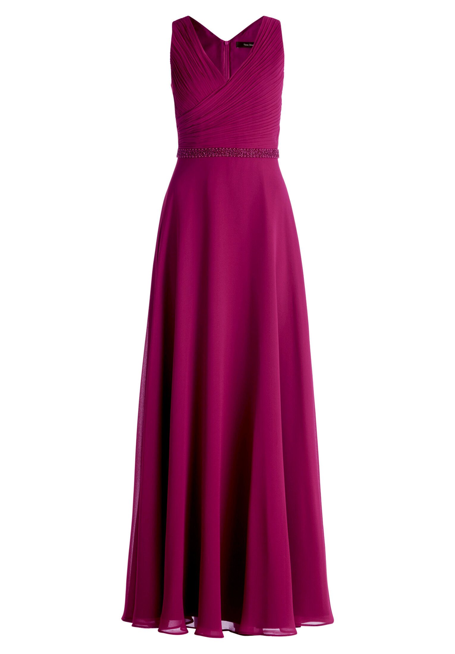 Vera Mont Abendkleid Damen mit Plissee Dekoelemente