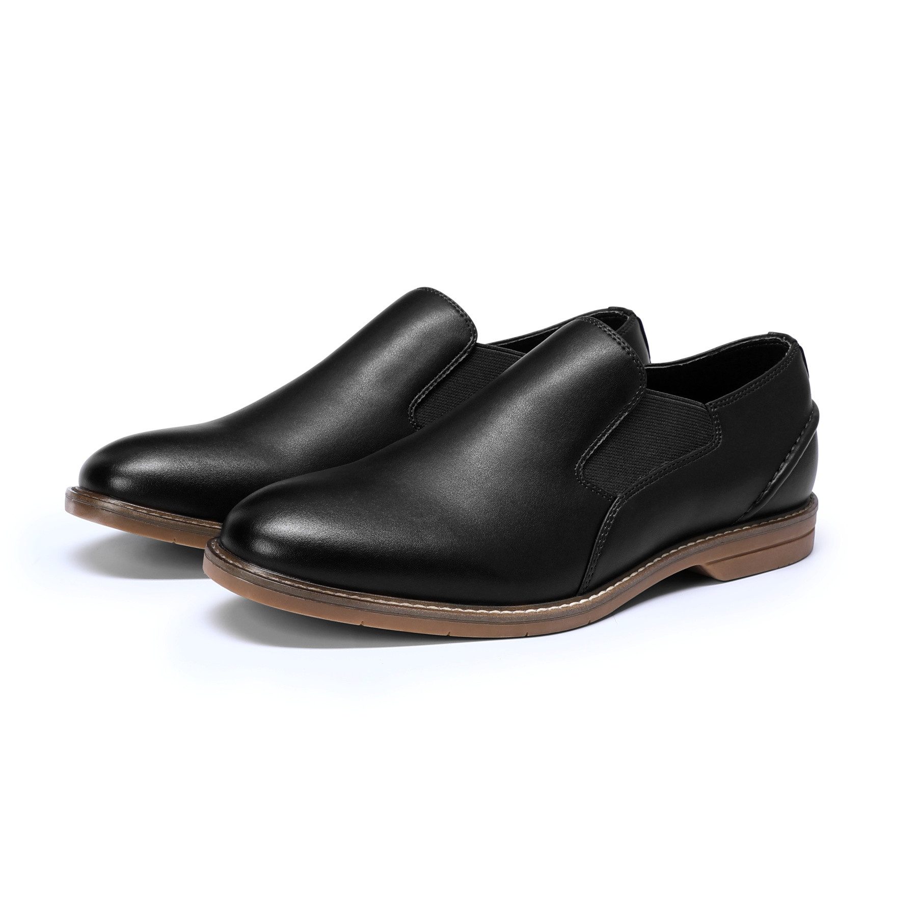 Allthemen Slipper Herren Slipper Business-Casual elastische Bänder, bequem Loafer