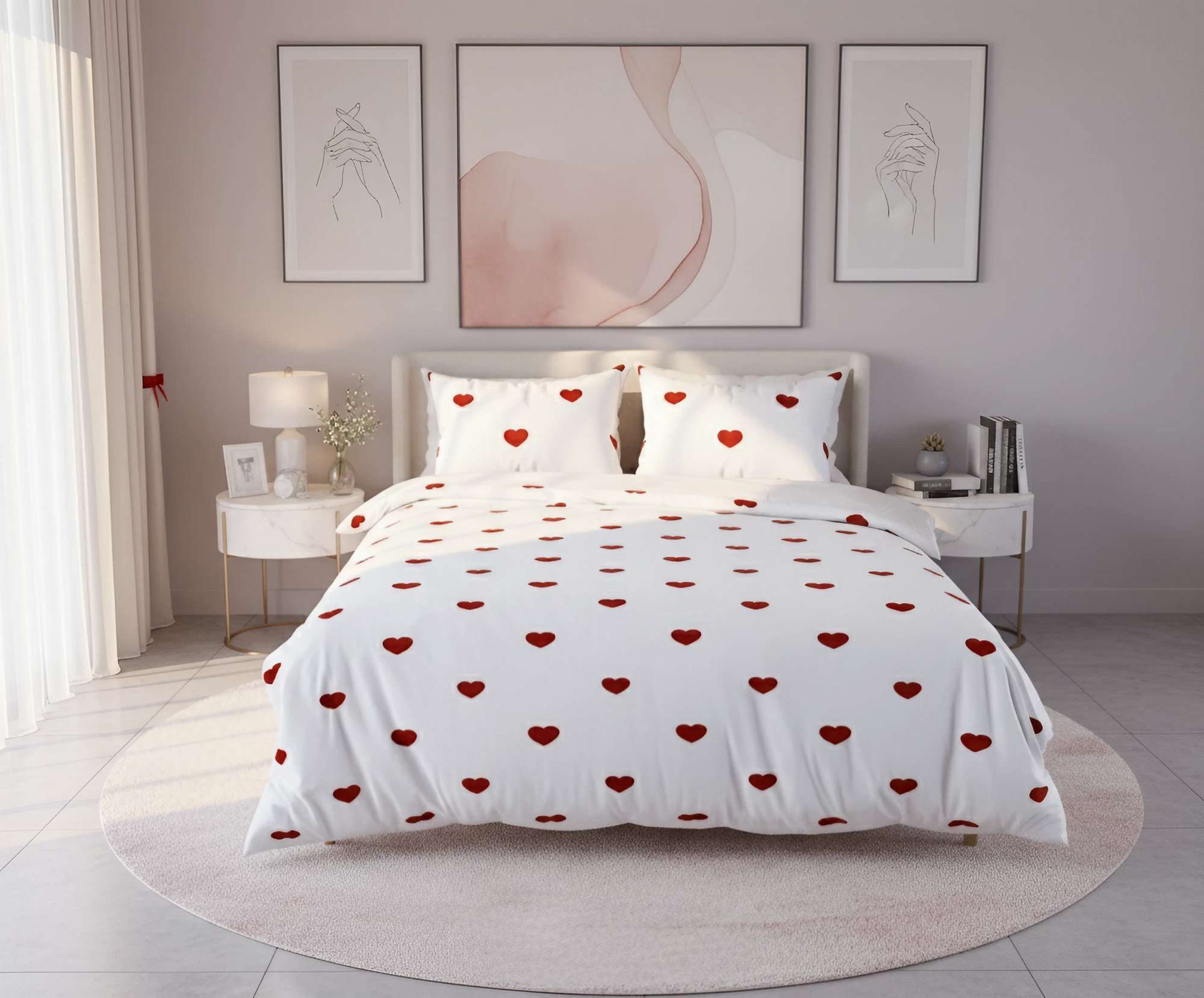 L'Essentiel Maison Bettwäsche Set, 50% COTTON / 50% POLYESTER, 2 teilig, Wä günstig online kaufen