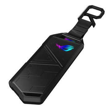 Asus Festplatten-Gehäuse ROG Strix Arion M.2, (NVMe-SSD-Gehäuse, 1 St., mit integrierten Wärmeleitpads), USB 3.2 Typ-C 2x Kabel USB-C>C USB-C>A