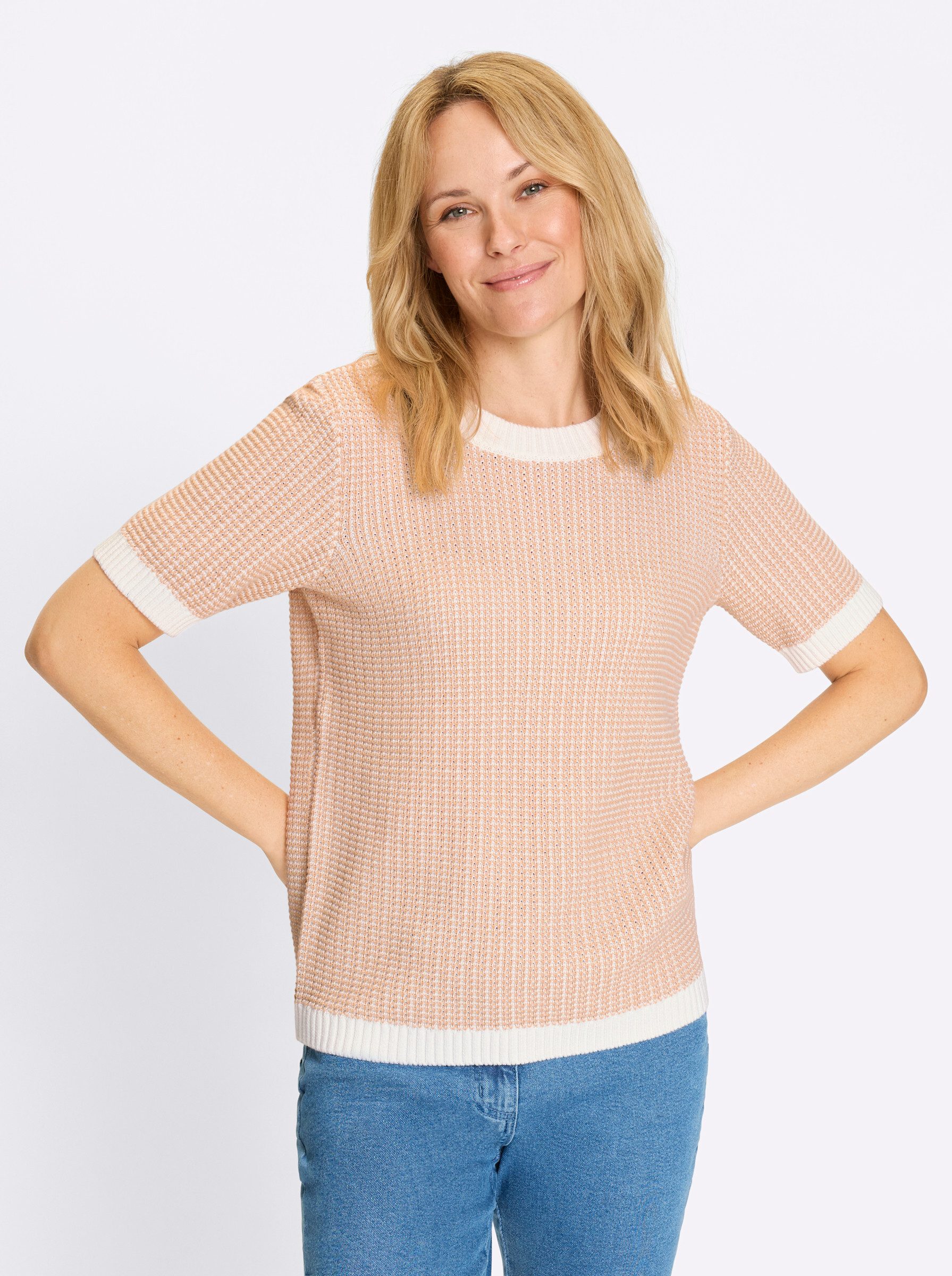 beige-ecru-gemustert