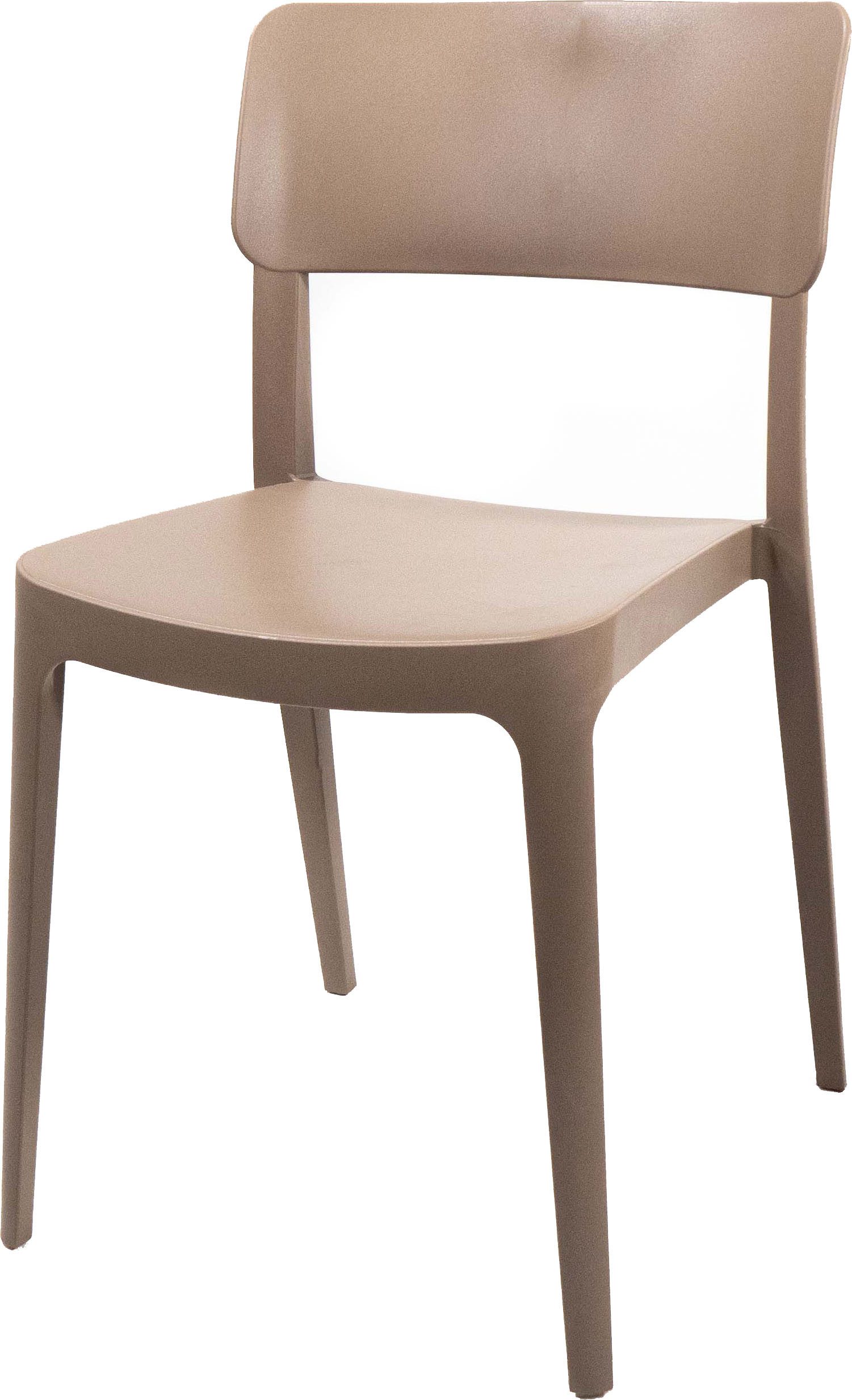 Essentials Stapelstuhl Wing (1 St), sandfarben beige, Kunststoff