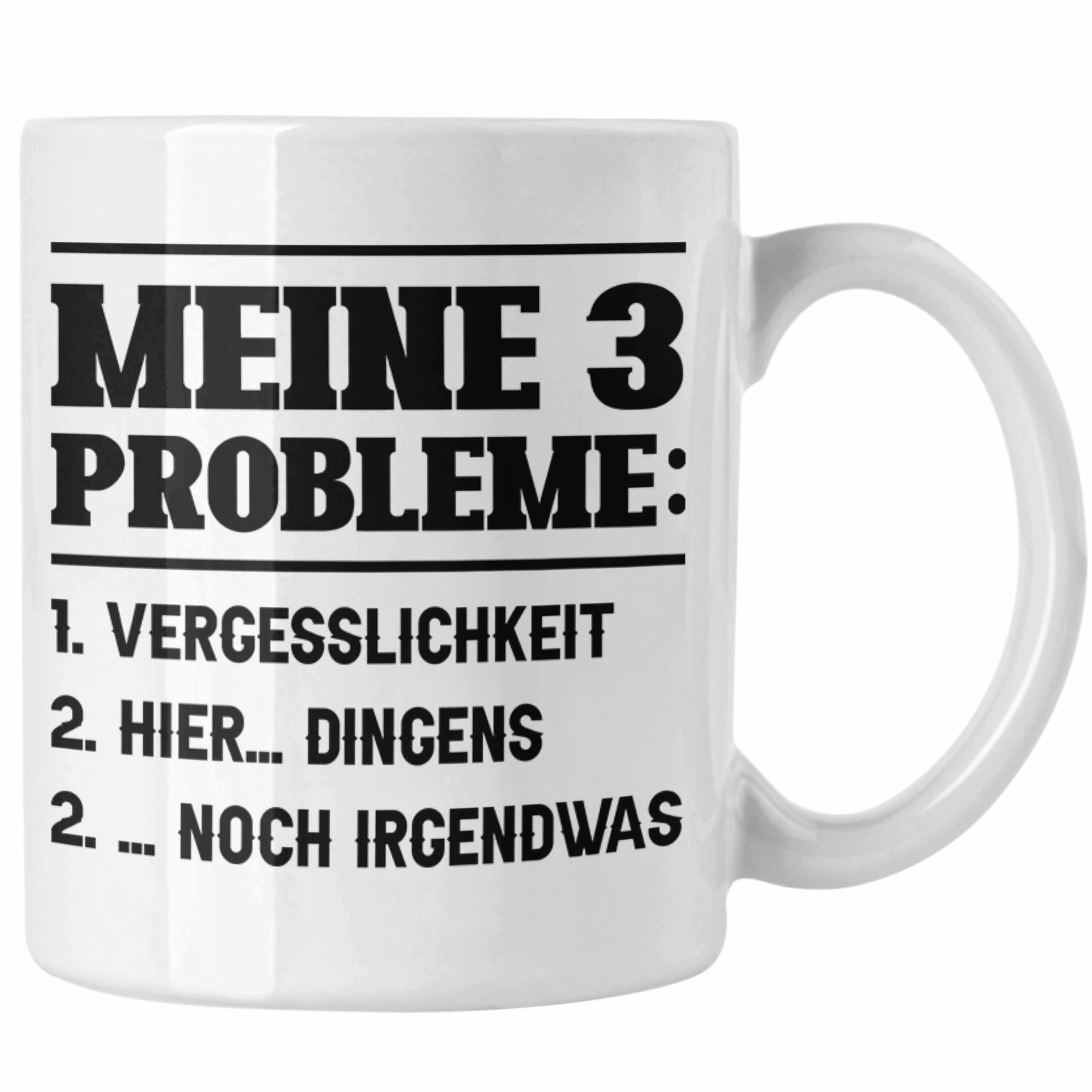 Geschenkidee Ehemann Vergesslichkeit Tasse Tasse Weiss Meine Sp Trendation Probleme Männer 3