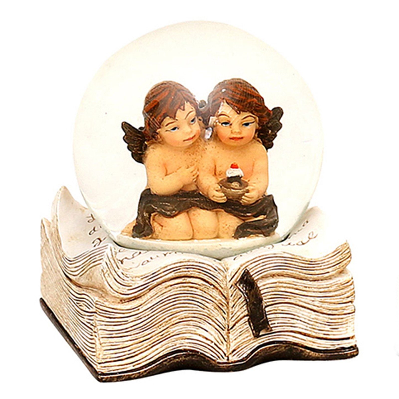 SIGRO Schneekugel Schneekugel Engelchen (Stück, 1 St., 1 Schneekugel), Weihnachtsdekoration Geschenkidee