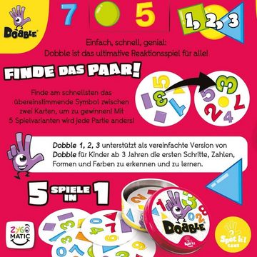 Zygomatic Spiel, Kinderspiel Reaktionsspiel Dobble 1, 2, 3 Kids ZYGD0032