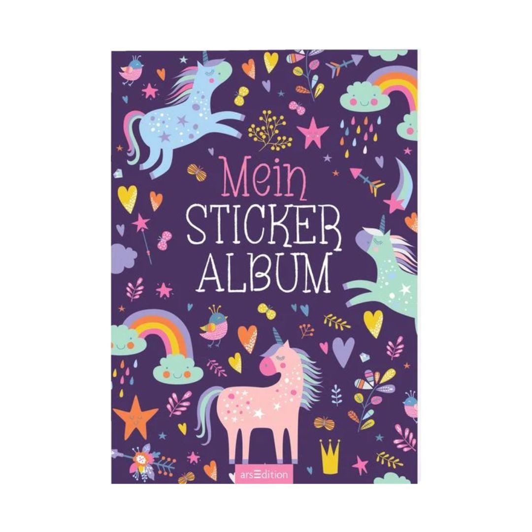 suebidou Stickerbuch Mein Sticker Album 'Einhörner'