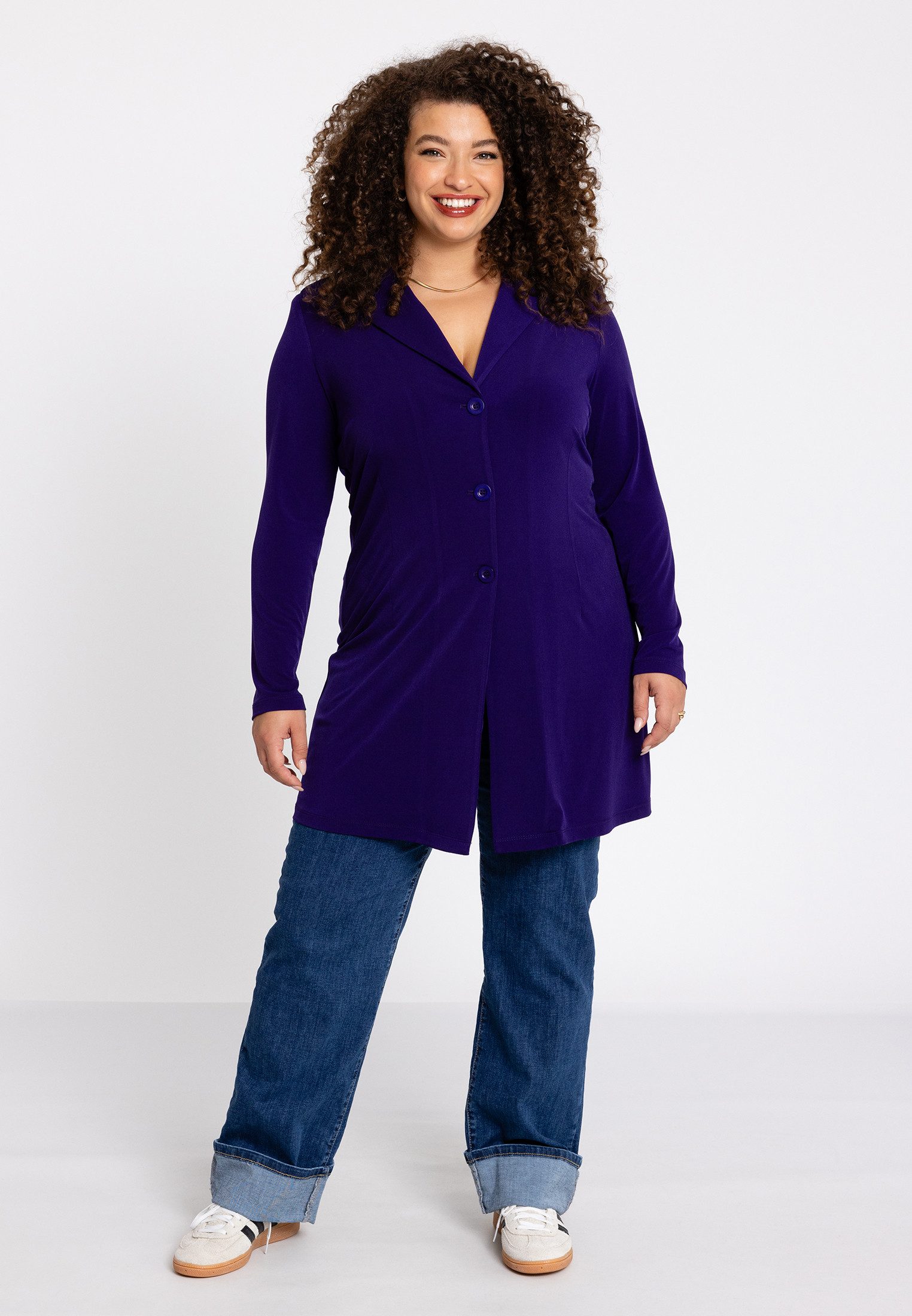 YOEK Jackenblazer Damen Blazer Große Größen