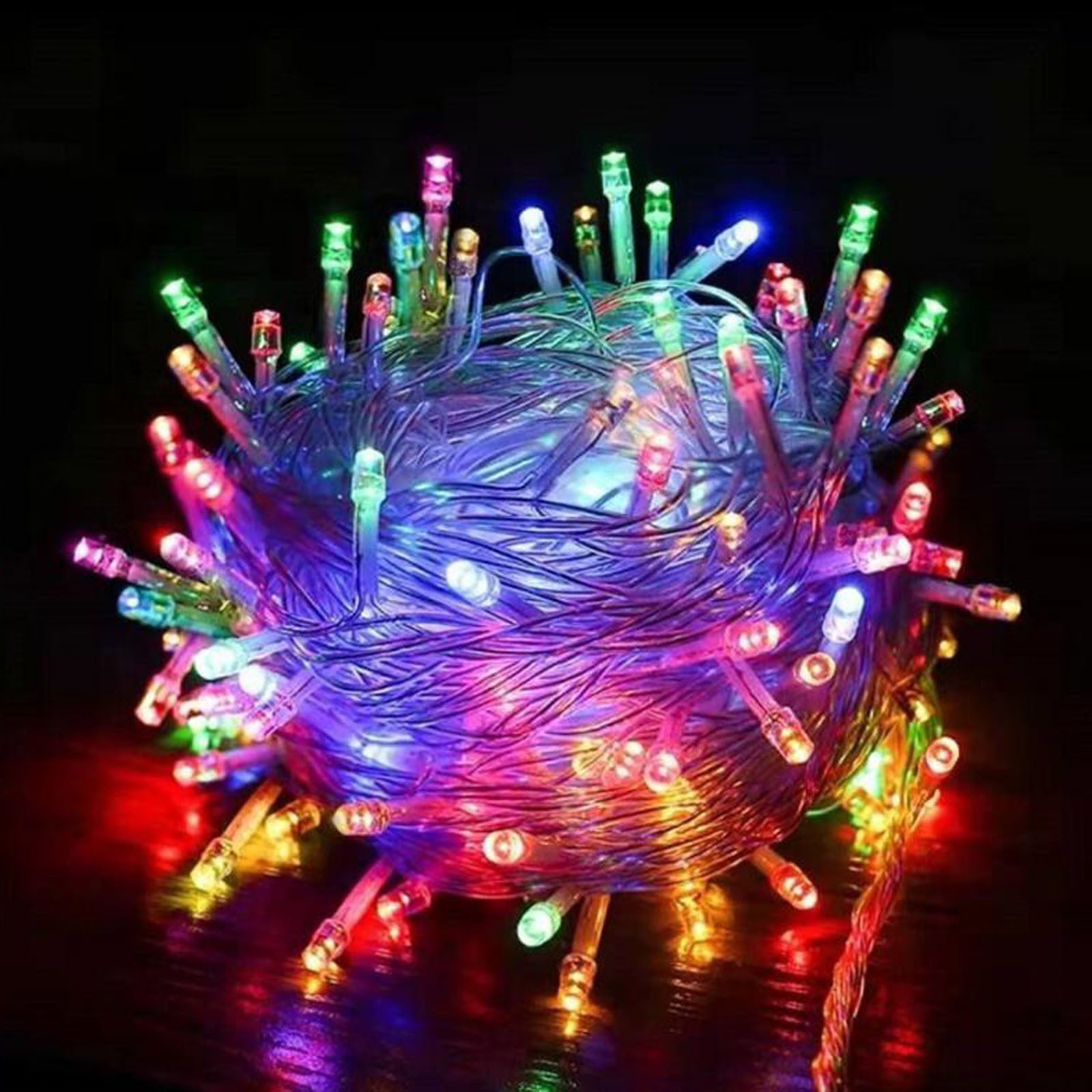 Lapamax LED-Lichterkette Weihnachten Lichterkette 20m/30m/50m/100 m,8 Beleuchtungsmodi, Weihnachtsbeleuchtung,Timer,für Party Hochzeit Festival