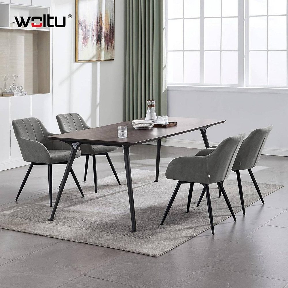 Woltu Esszimmerstuhl (4 St), gepolsterter ergonomischer, günstig online kaufen