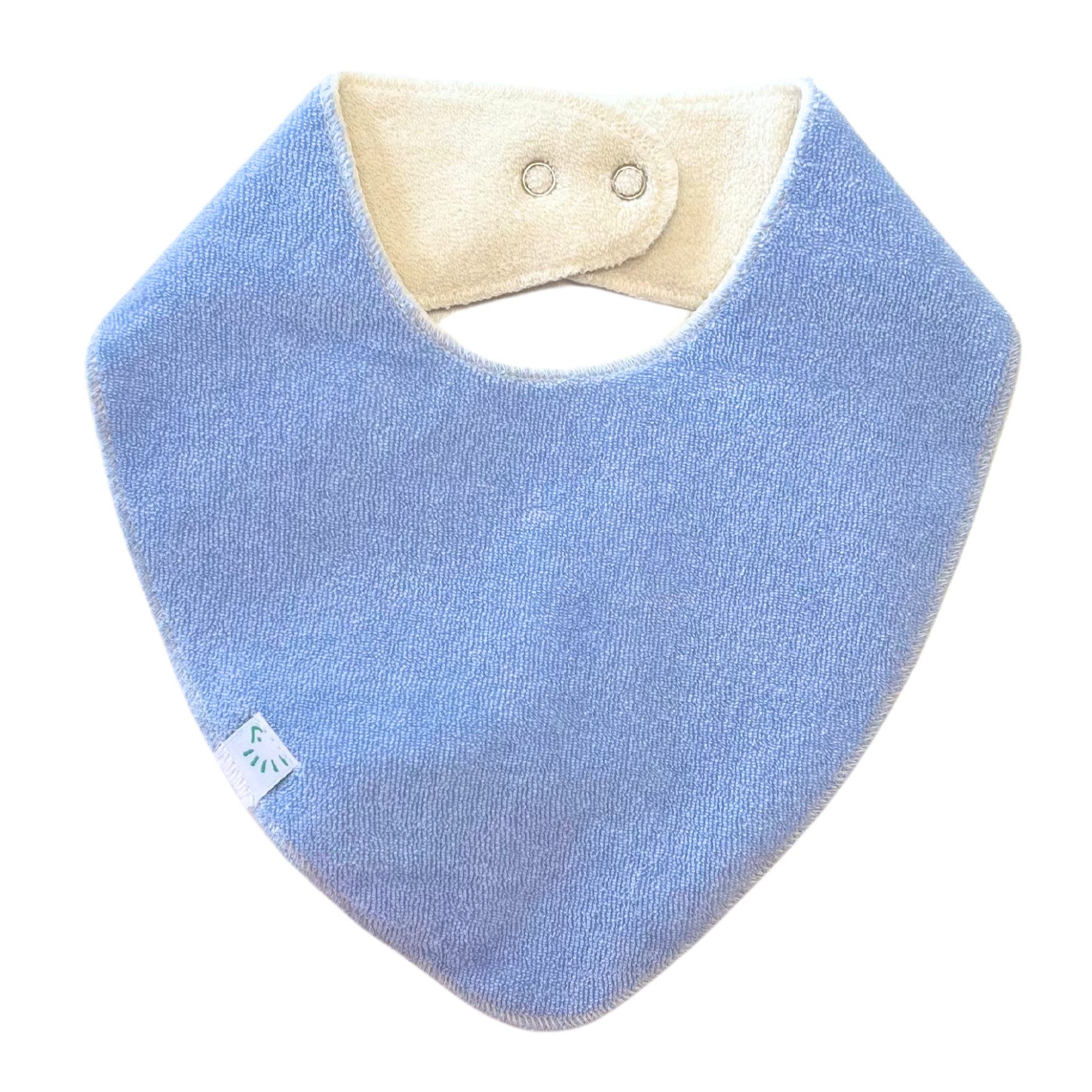 Popolini Halstuch Bandana Sabberlatz wasserabweisend, Frottee Soft, (1-St), Verstellbare Druckknöpfe, Für Zahnenden Babys