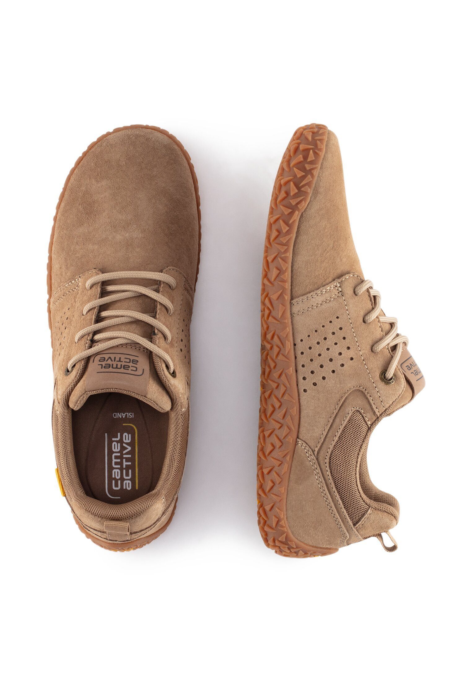 camel active Sneaker pig nubuk BEIGE Sneaker günstig online kaufen