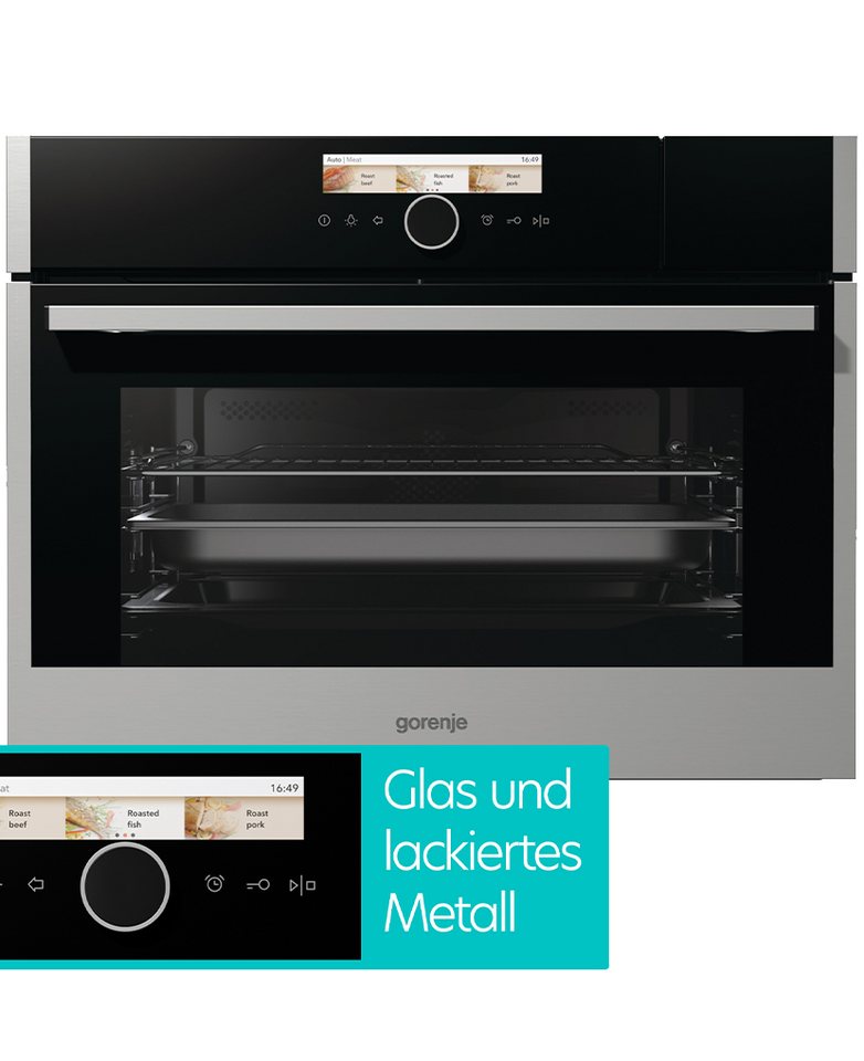 GORENJE Einbau-Mikrowelle BCMS598S19X, 50,00 l, Dehydration