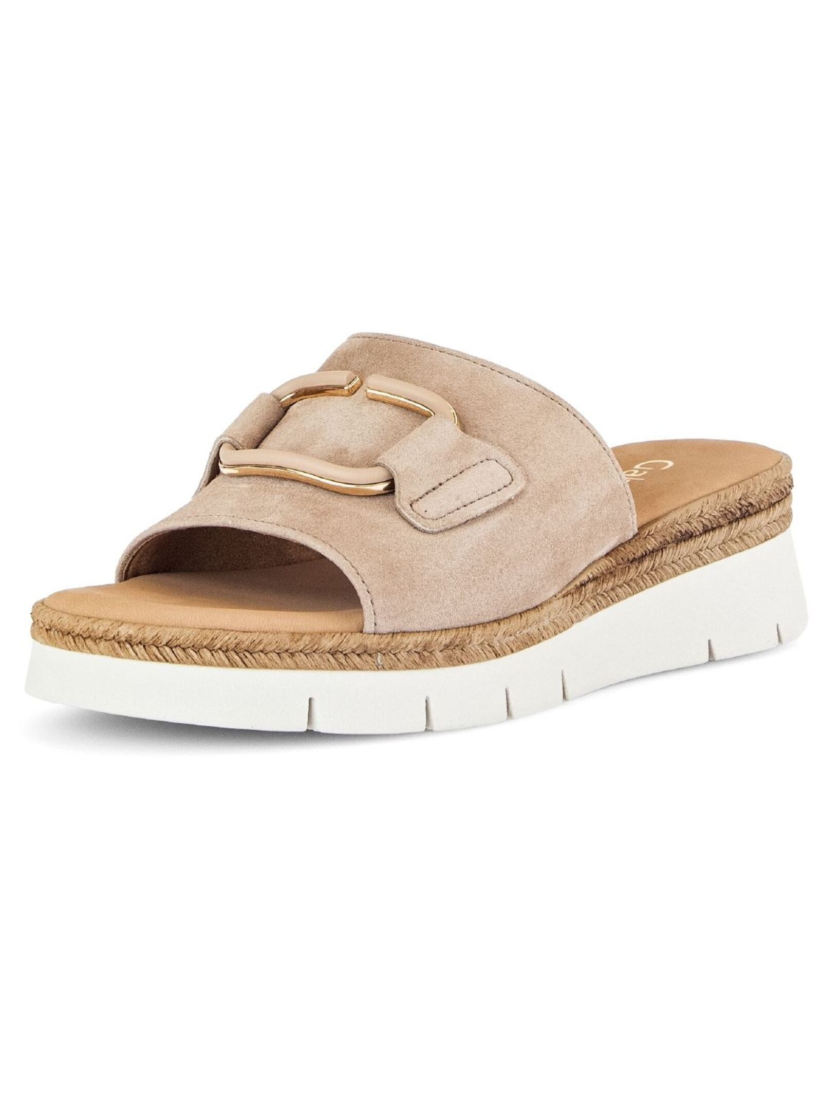 Gabor Pantoletten Veloursleder Pantolette günstig online kaufen
