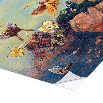 Posterlounge Wandfolie Odilon Redon, Schmetterlinge, Malerei
