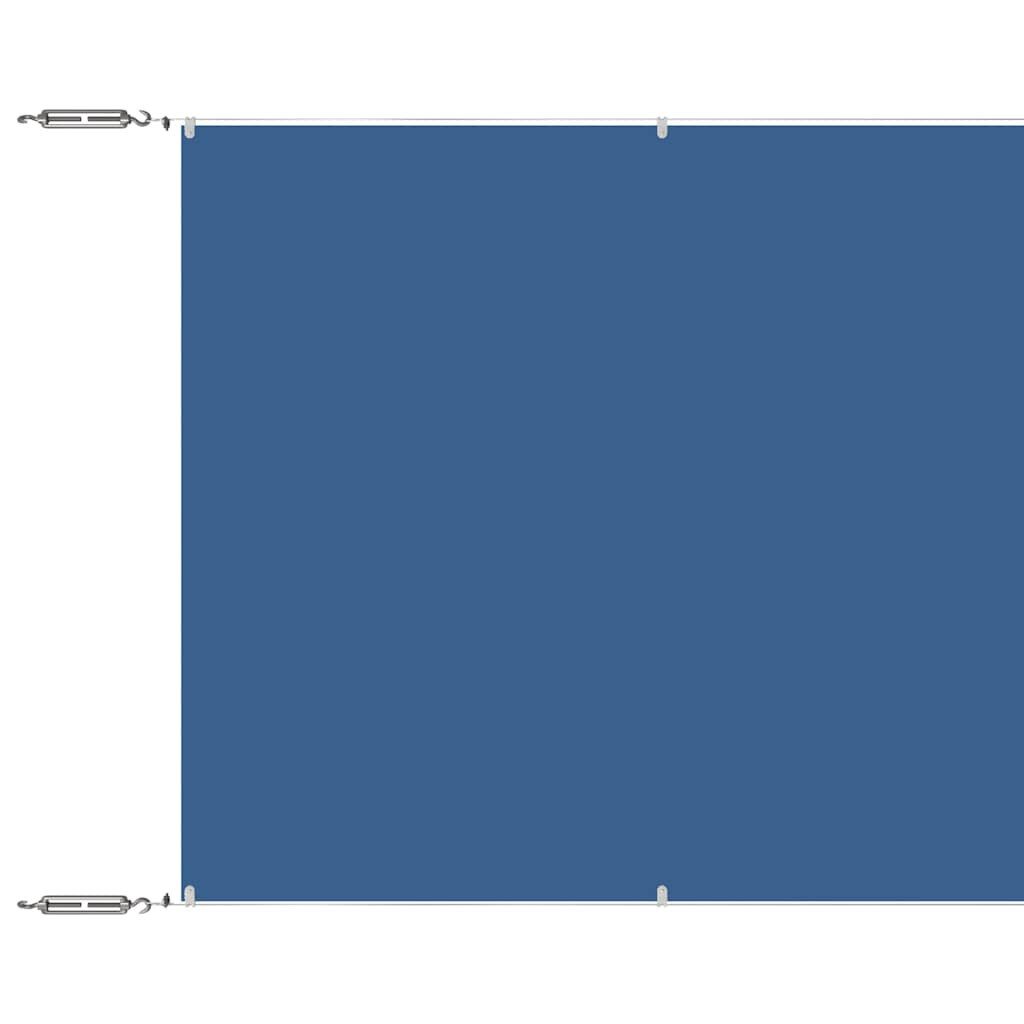 vidaXL Senkrechtmarkise Senkrechtmarkise Blau 140x600 cm Oxford-Gewebe (1-St)