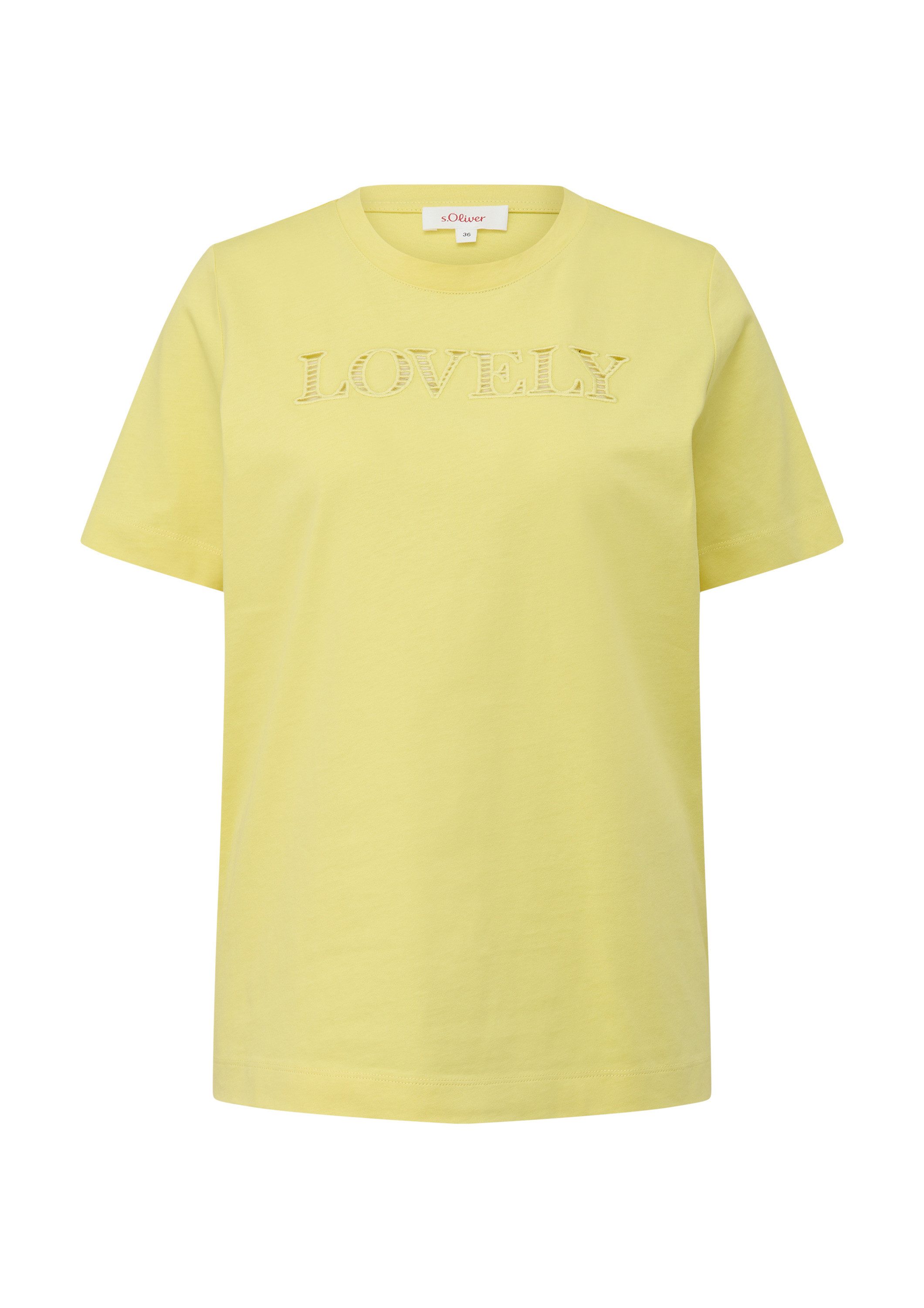s.Oliver Kurzarmshirt T-Shirt (1-tlg) günstig online kaufen