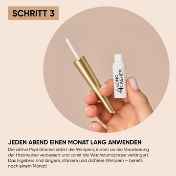 Oceanic Wimpernserum Oceanic Long4Lashes FX5 Eyelash Wimpernserum 3 ml, fördert das Wimpernwachstum